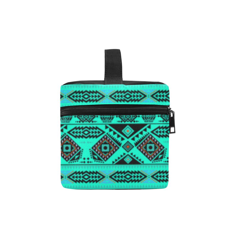 California Coast Big Seas Cosmetic Bag/Large (Model 1658) Cosmetic Bag e-joyer