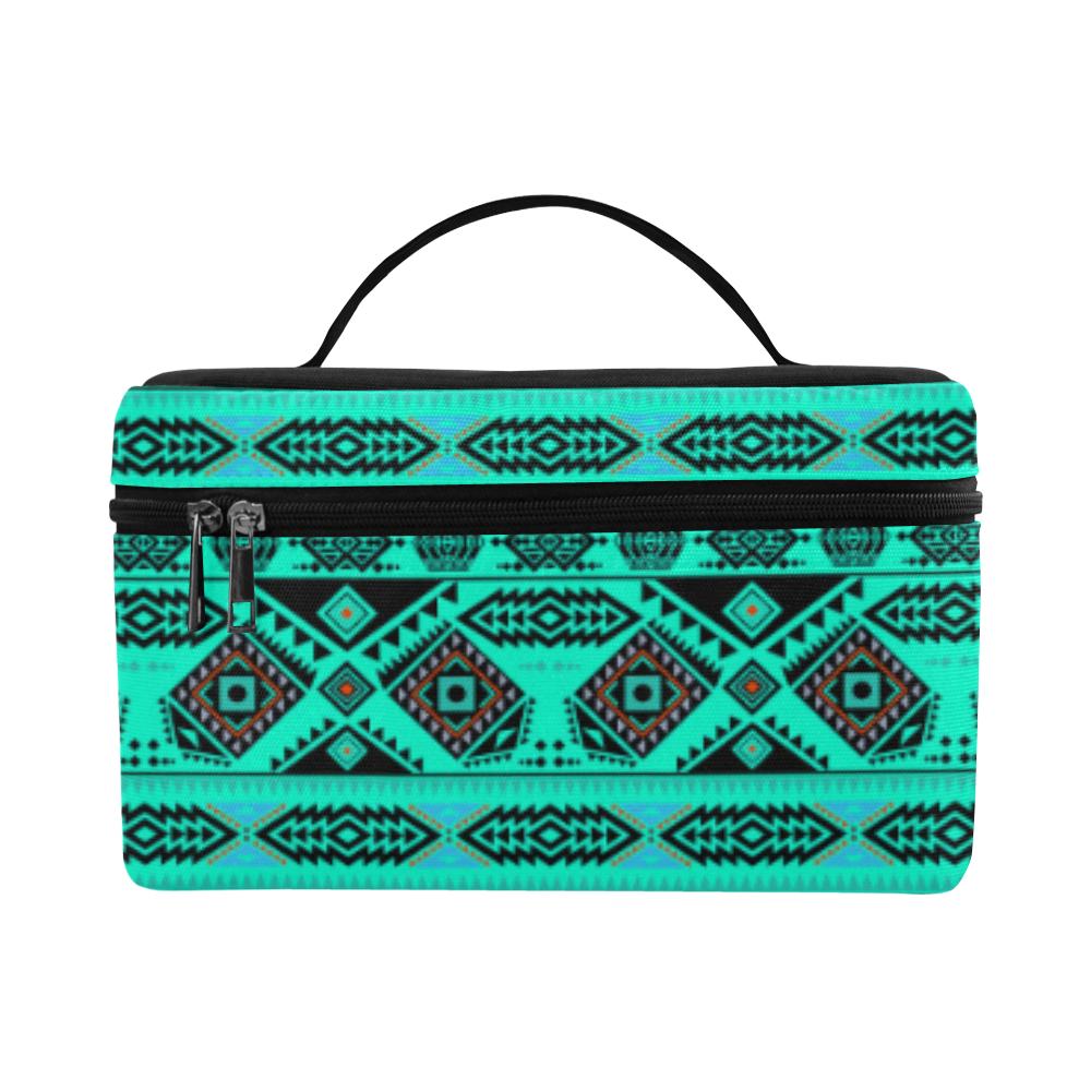 California Coast Big Seas Cosmetic Bag/Large (Model 1658) Cosmetic Bag e-joyer