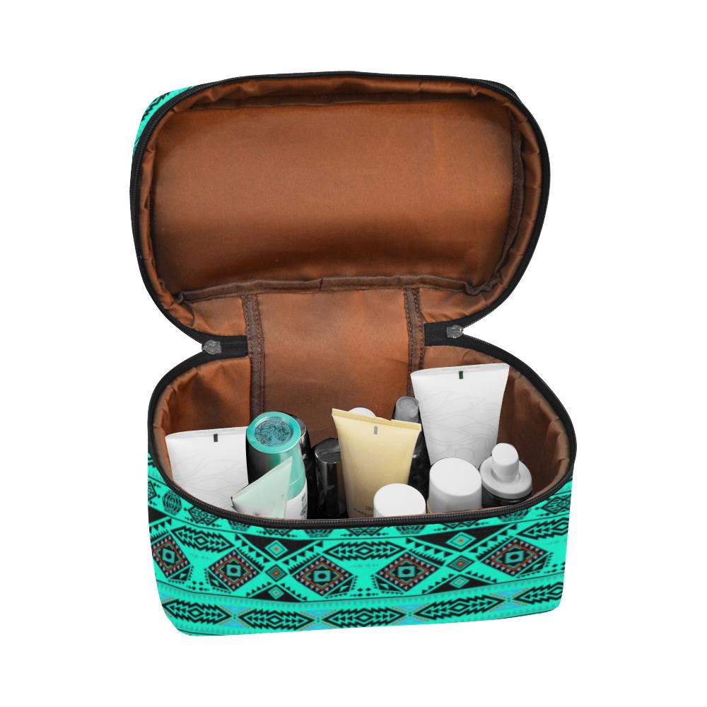 California Coast Big Seas Cosmetic Bag/Large (Model 1658) Cosmetic Bag e-joyer