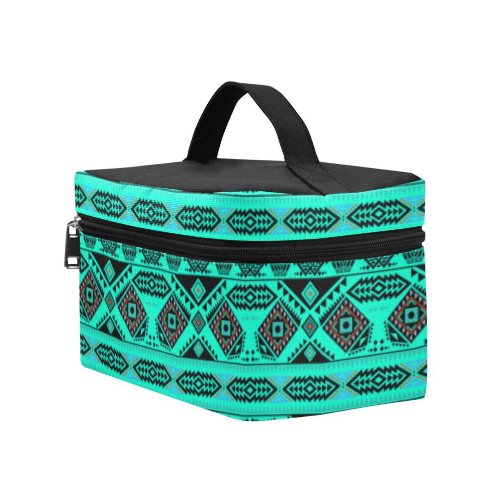 California Coast Big Seas Cosmetic Bag/Large (Model 1658) Cosmetic Bag e-joyer
