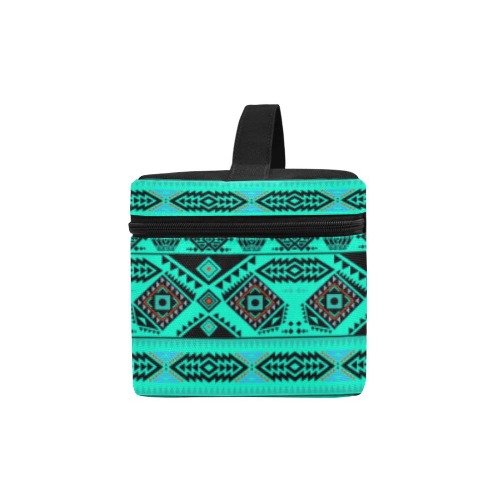 California Coast Big Seas Cosmetic Bag/Large (Model 1658) Cosmetic Bag e-joyer