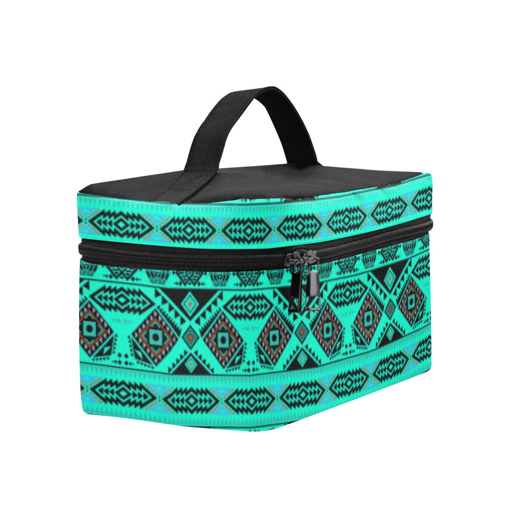 California Coast Big Seas Cosmetic Bag/Large (Model 1658) Cosmetic Bag e-joyer