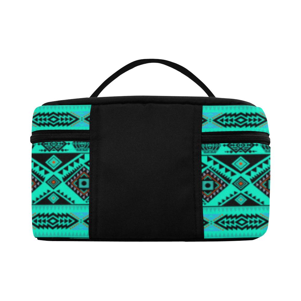 California Coast Big Seas Cosmetic Bag/Large (Model 1658) Cosmetic Bag e-joyer