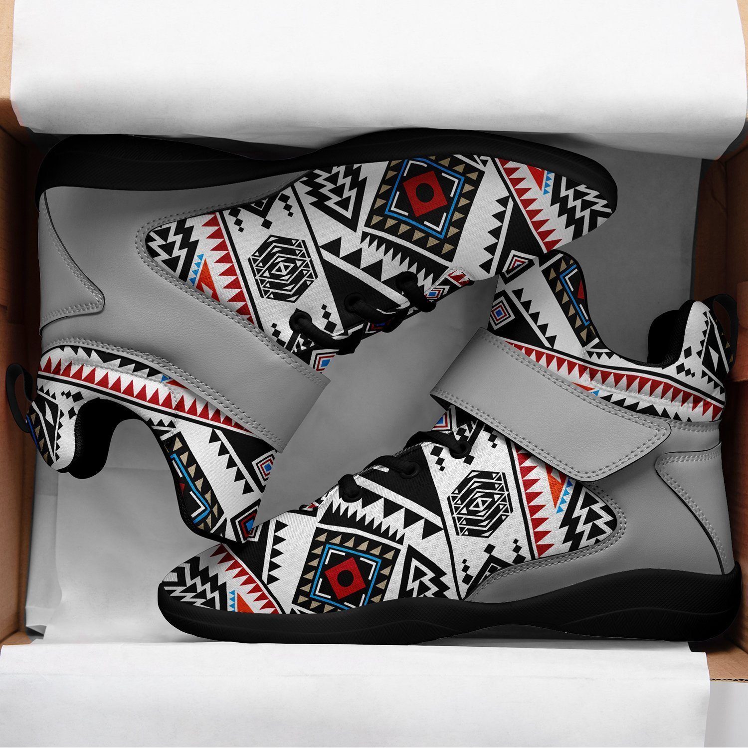 California Coast Ipottaa Basketball / Sport High Top Shoes - Black Sole 49 Dzine