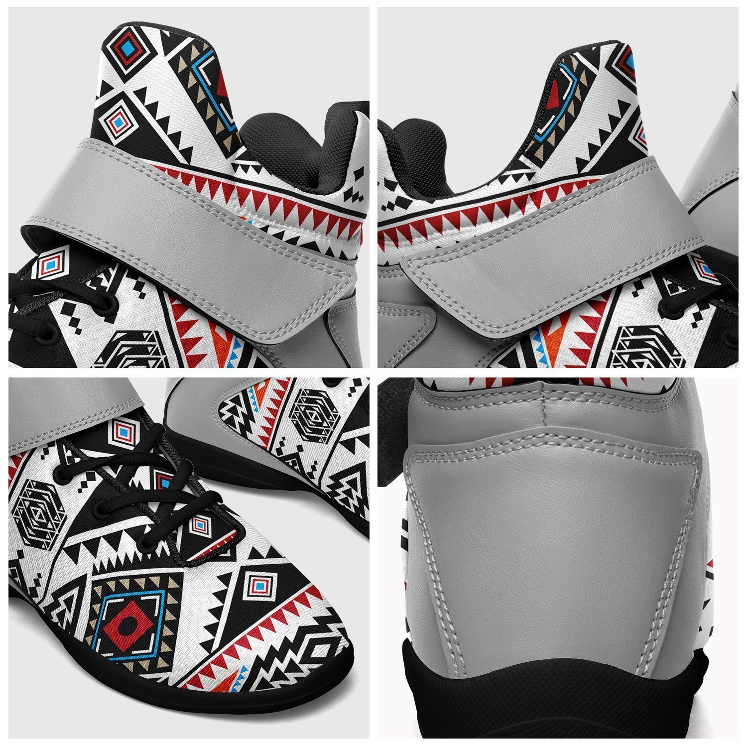 California Coast Ipottaa Basketball / Sport High Top Shoes - Black Sole 49 Dzine