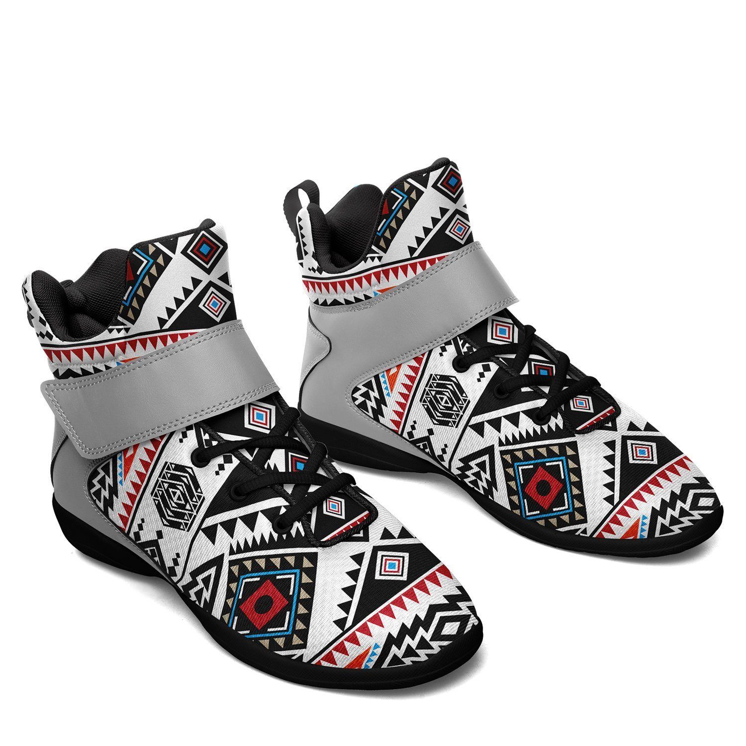 California Coast Ipottaa Basketball / Sport High Top Shoes - Black Sole 49 Dzine