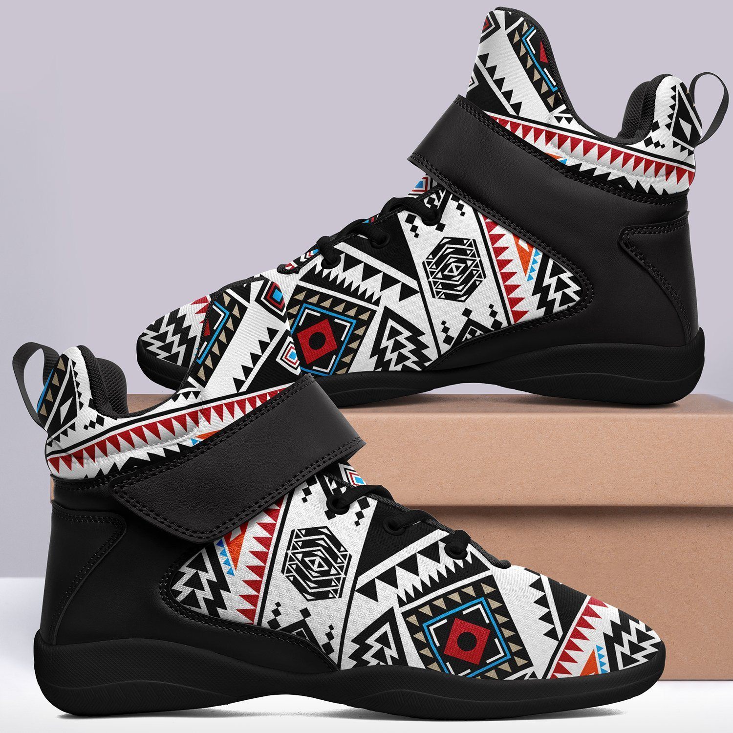 California Coast Ipottaa Basketball / Sport High Top Shoes - Black Sole 49 Dzine