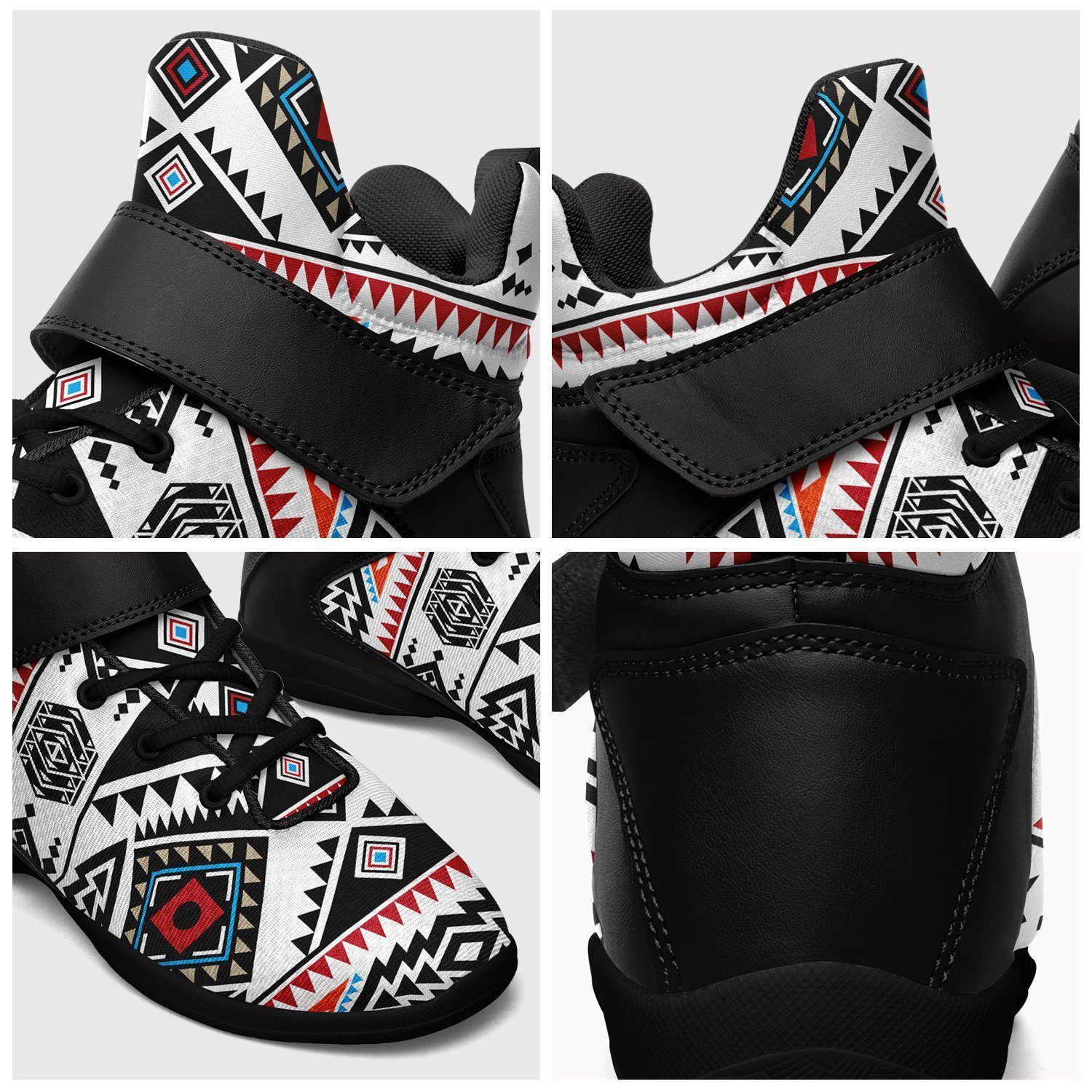 California Coast Ipottaa Basketball / Sport High Top Shoes - Black Sole 49 Dzine
