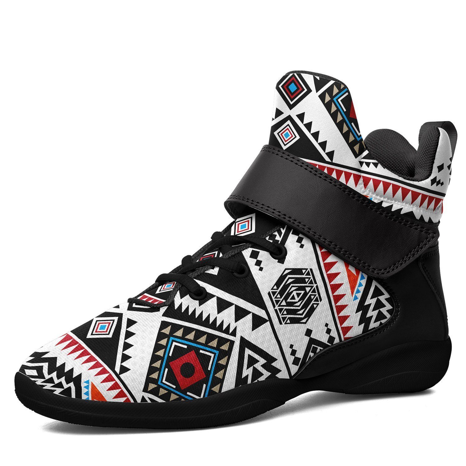 California Coast Ipottaa Basketball / Sport High Top Shoes - Black Sole 49 Dzine US Men 7 / EUR 40 Black Sole with Black Strap