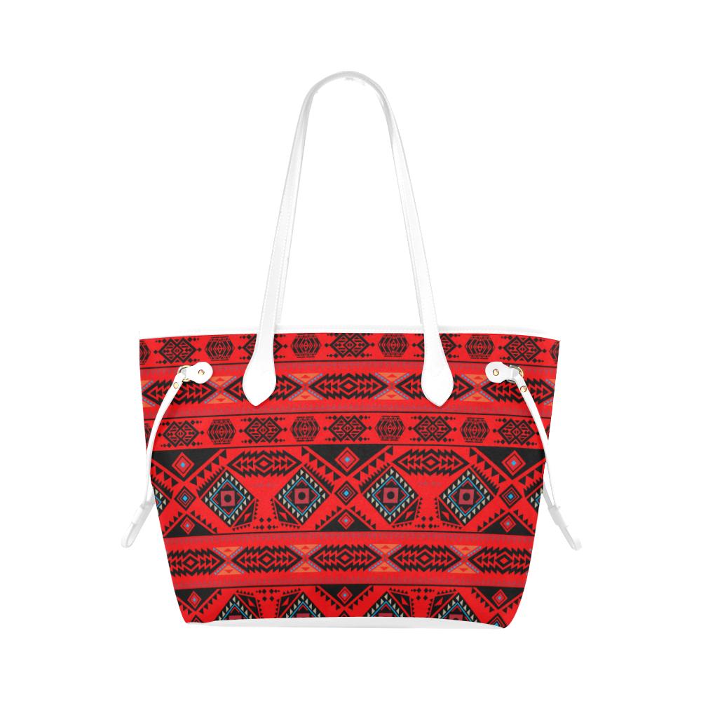 California Coast Mask Clover Canvas Tote Bag (Model 1661) Clover Canvas Tote Bag (1661) e-joyer