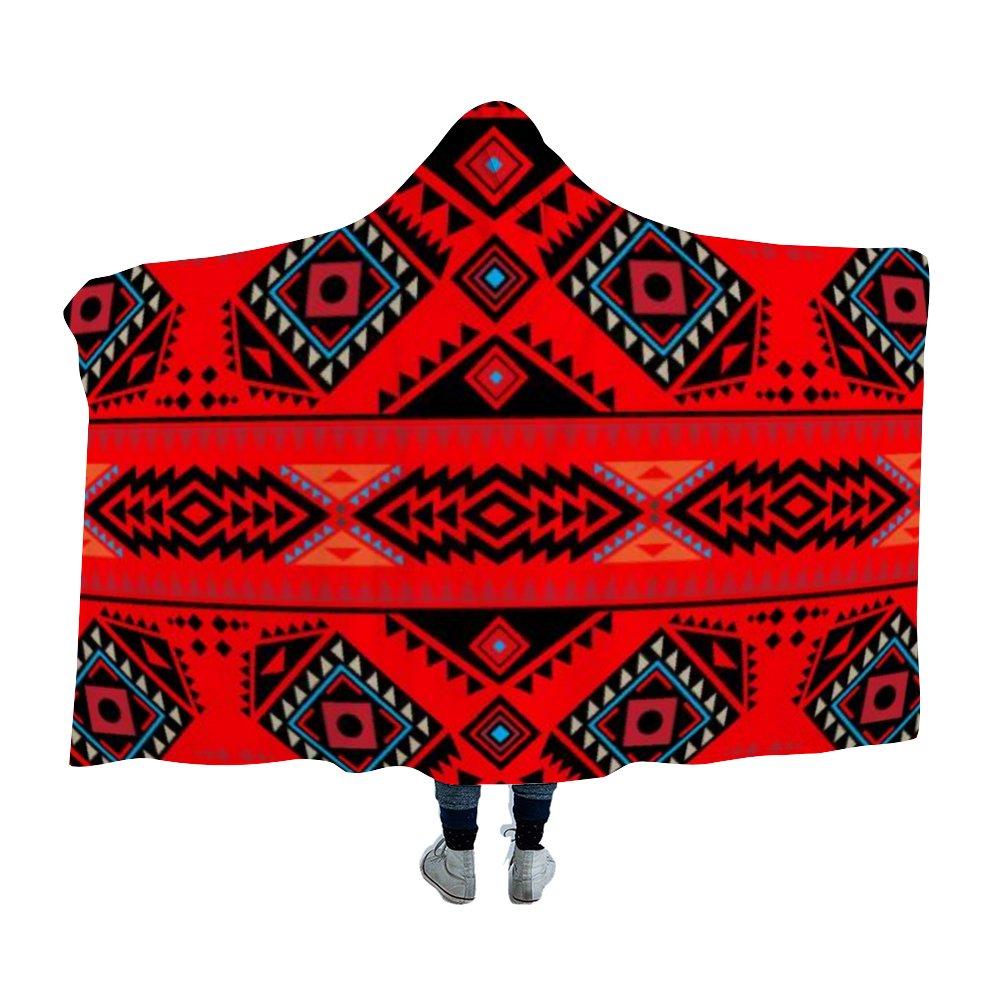 California Coast Mask Hooded Blanket 49 Dzine