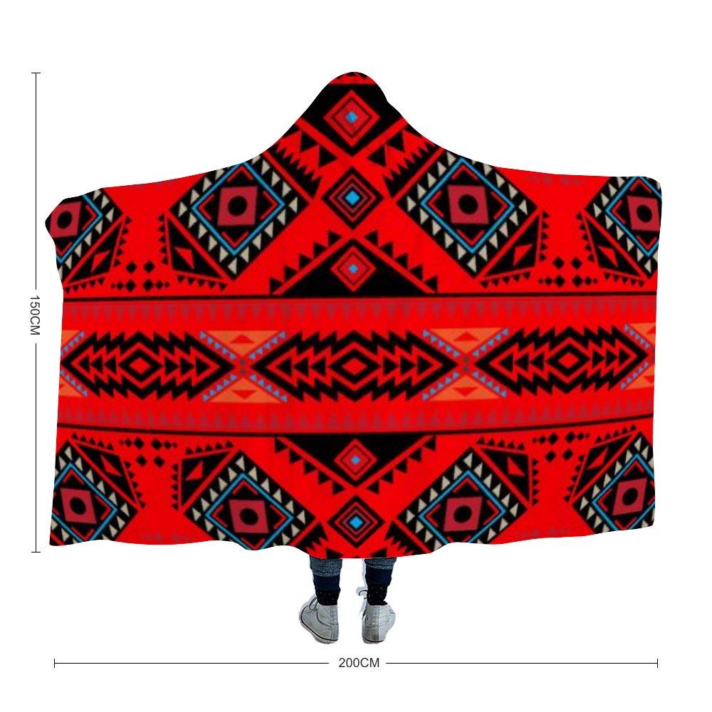 California Coast Mask Hooded Blanket 49 Dzine