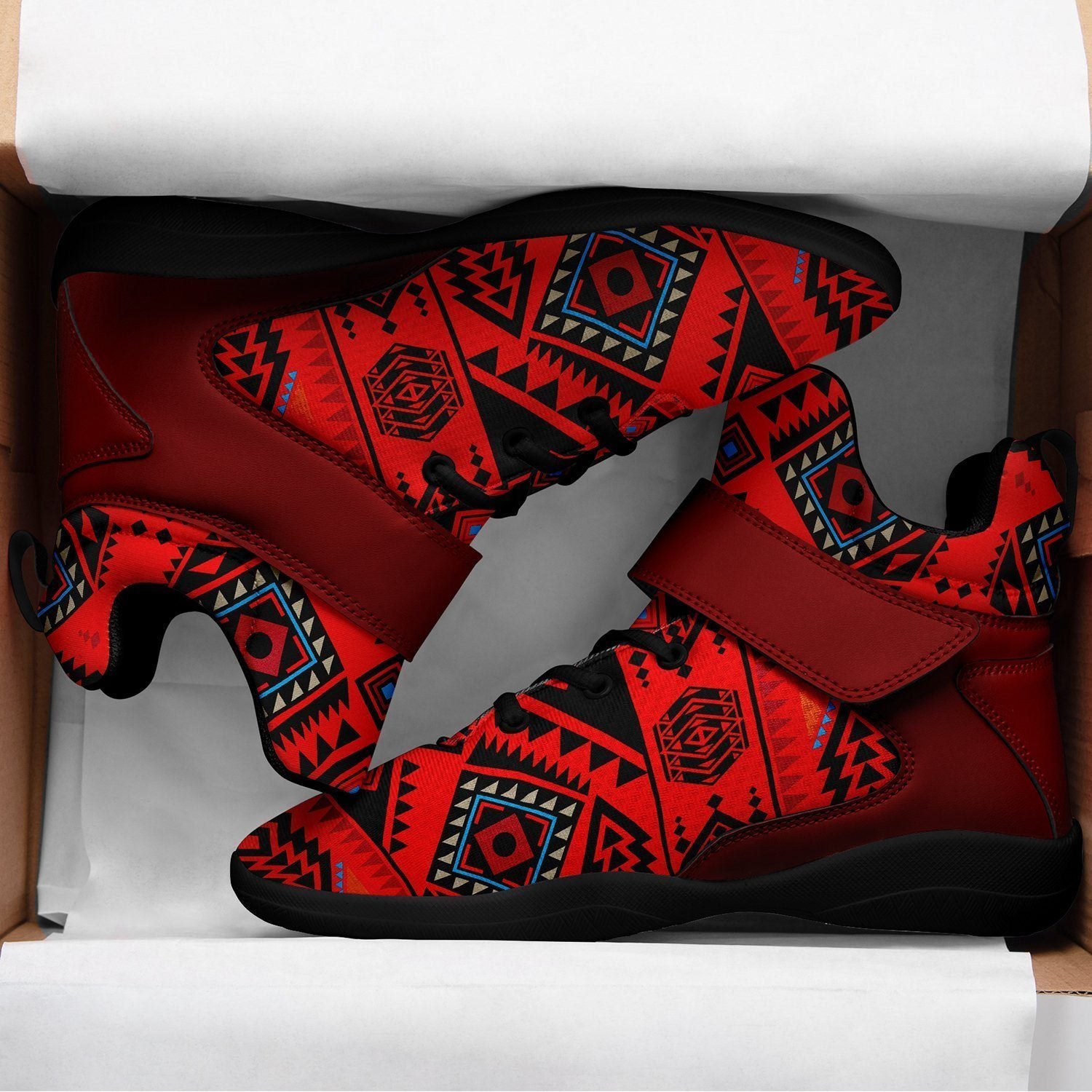 California Coast Mask Ipottaa Basketball / Sport High Top Shoes - Black Sole 49 Dzine