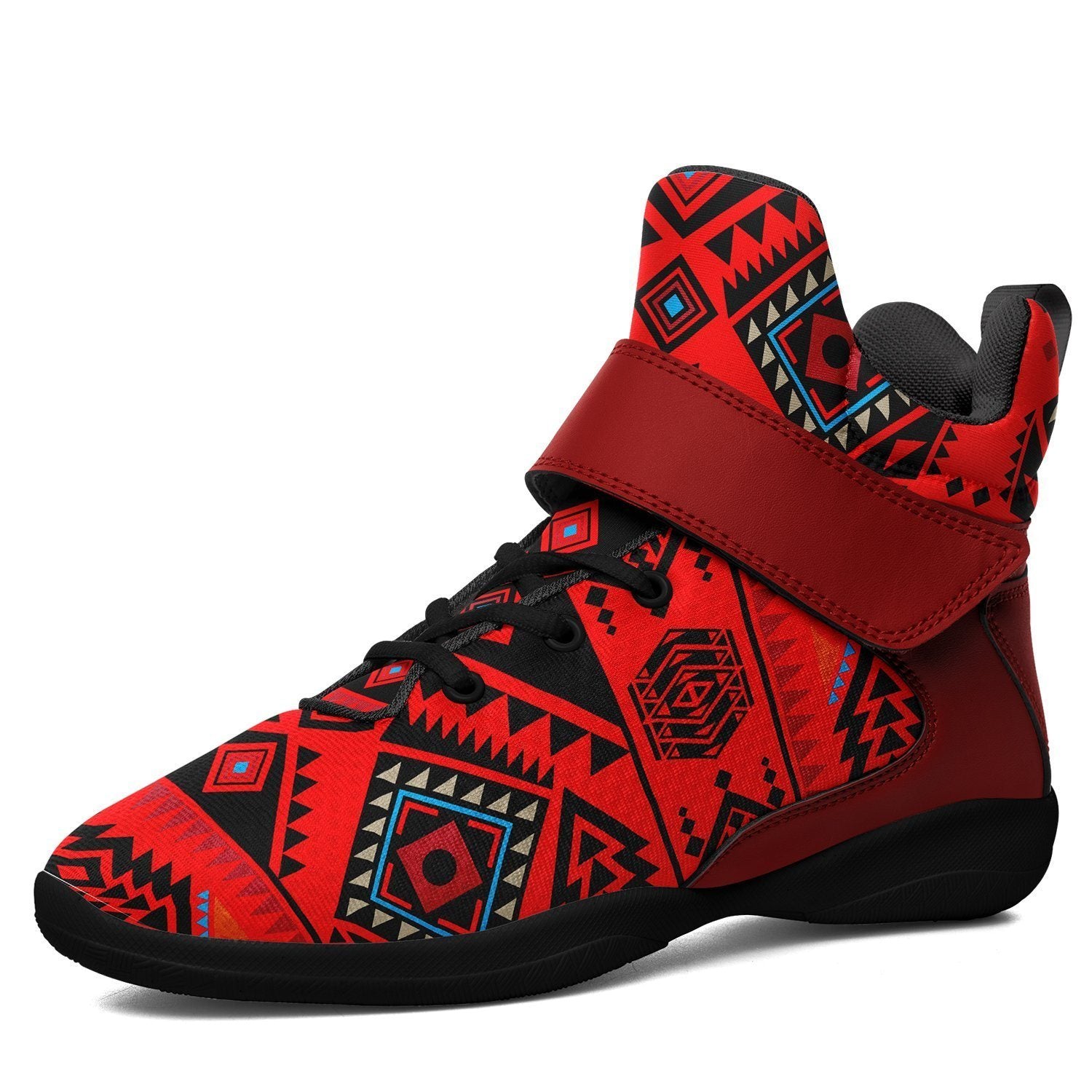California Coast Mask Ipottaa Basketball / Sport High Top Shoes - Black Sole 49 Dzine