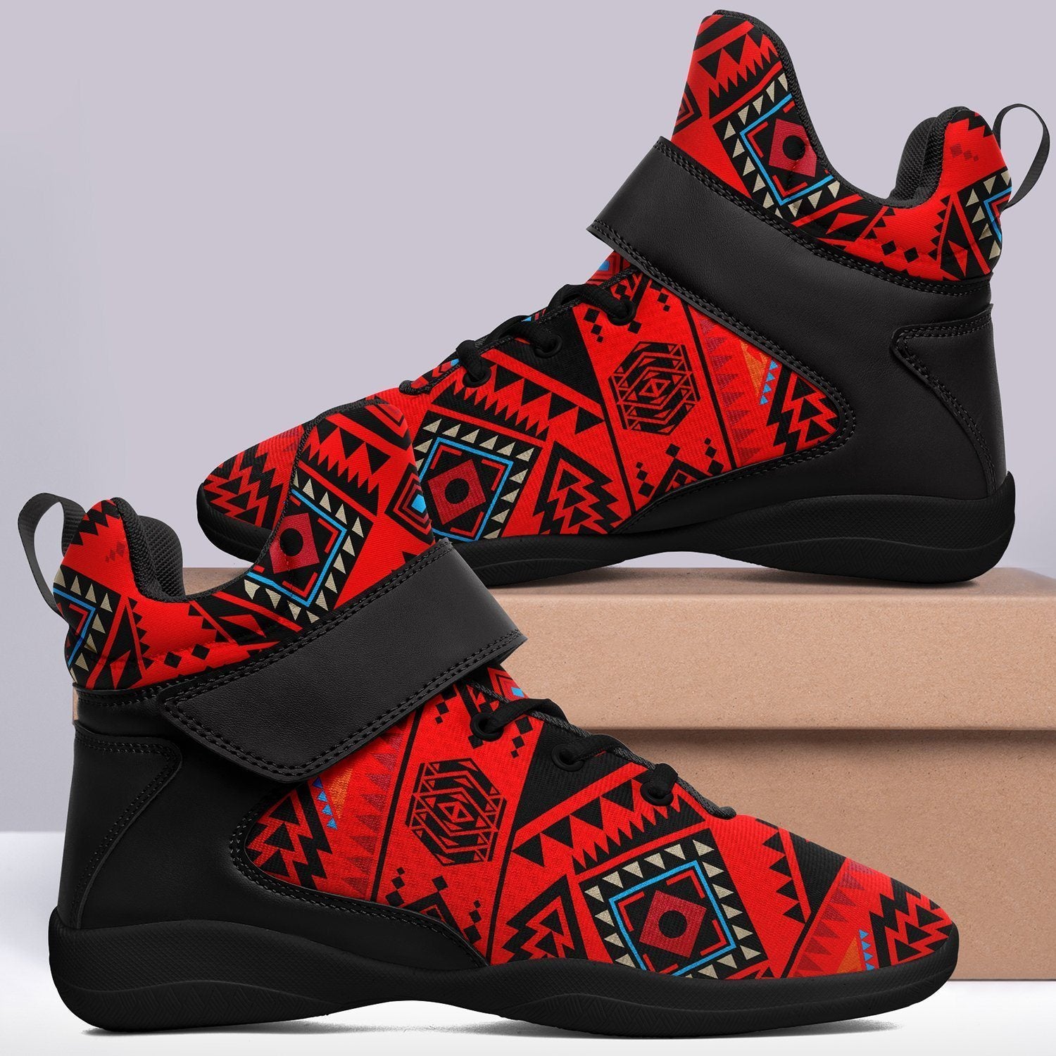California Coast Mask Ipottaa Basketball / Sport High Top Shoes - Black Sole 49 Dzine