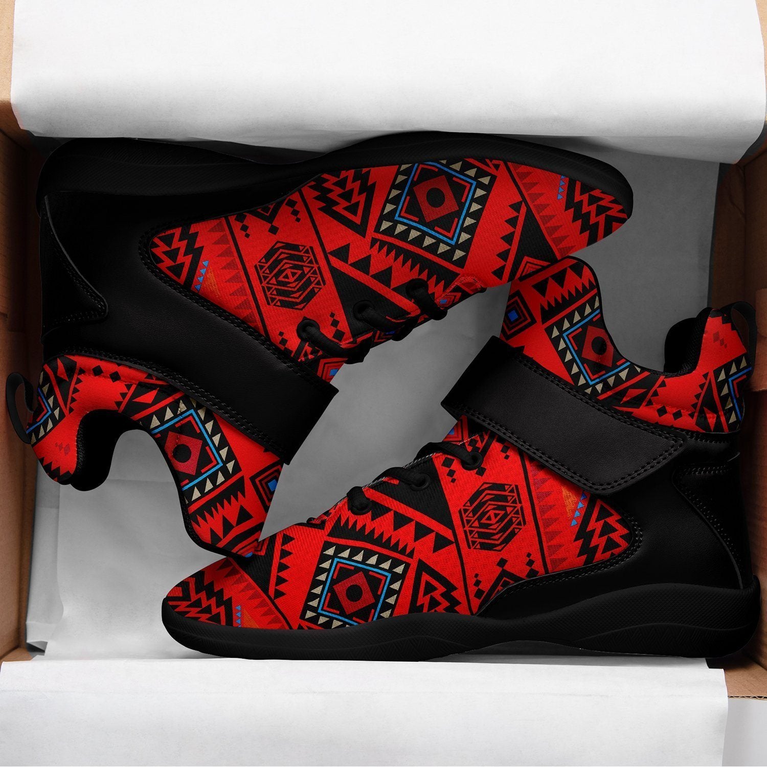 California Coast Mask Ipottaa Basketball / Sport High Top Shoes - Black Sole 49 Dzine