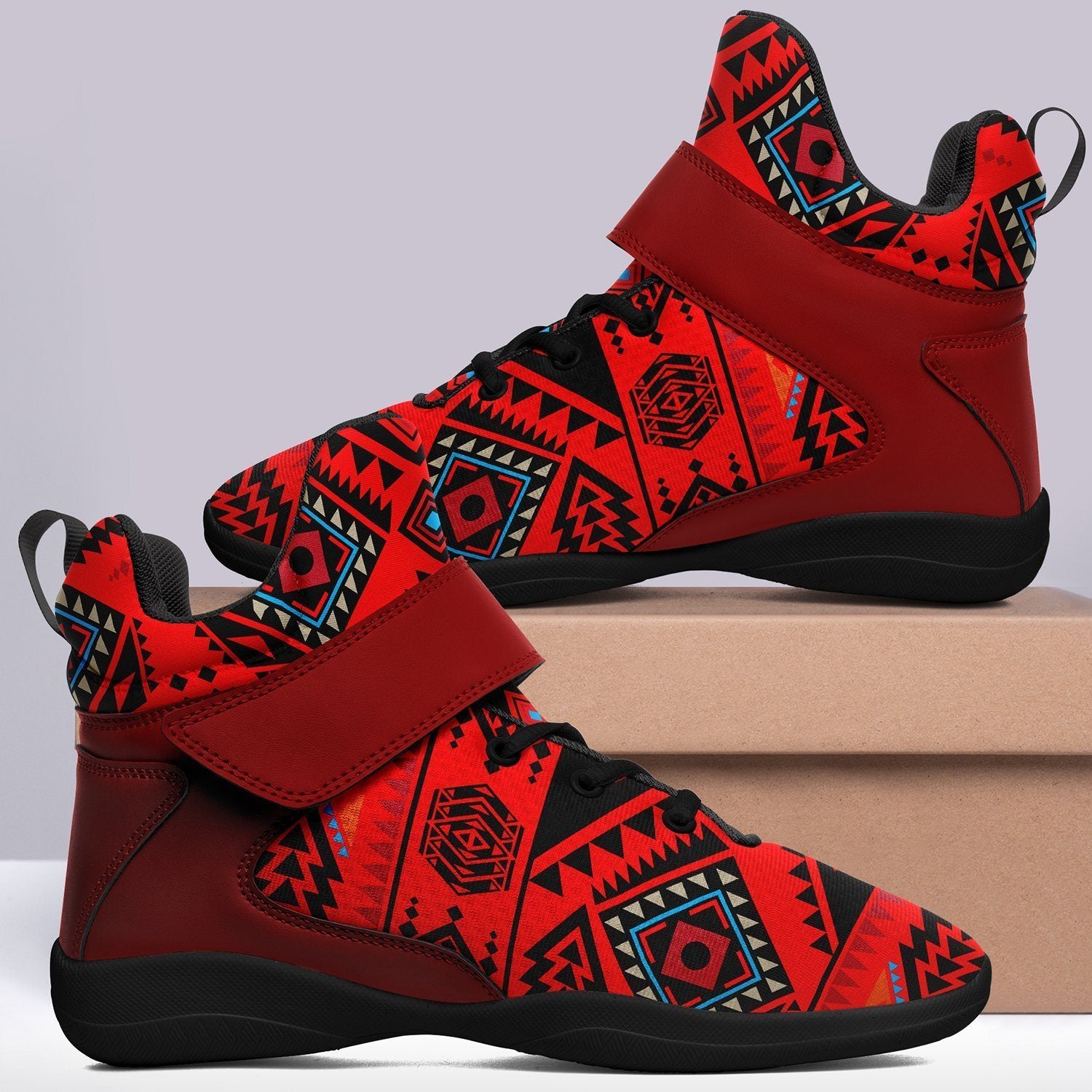 California Coast Mask Ipottaa Basketball / Sport High Top Shoes - Black Sole 49 Dzine