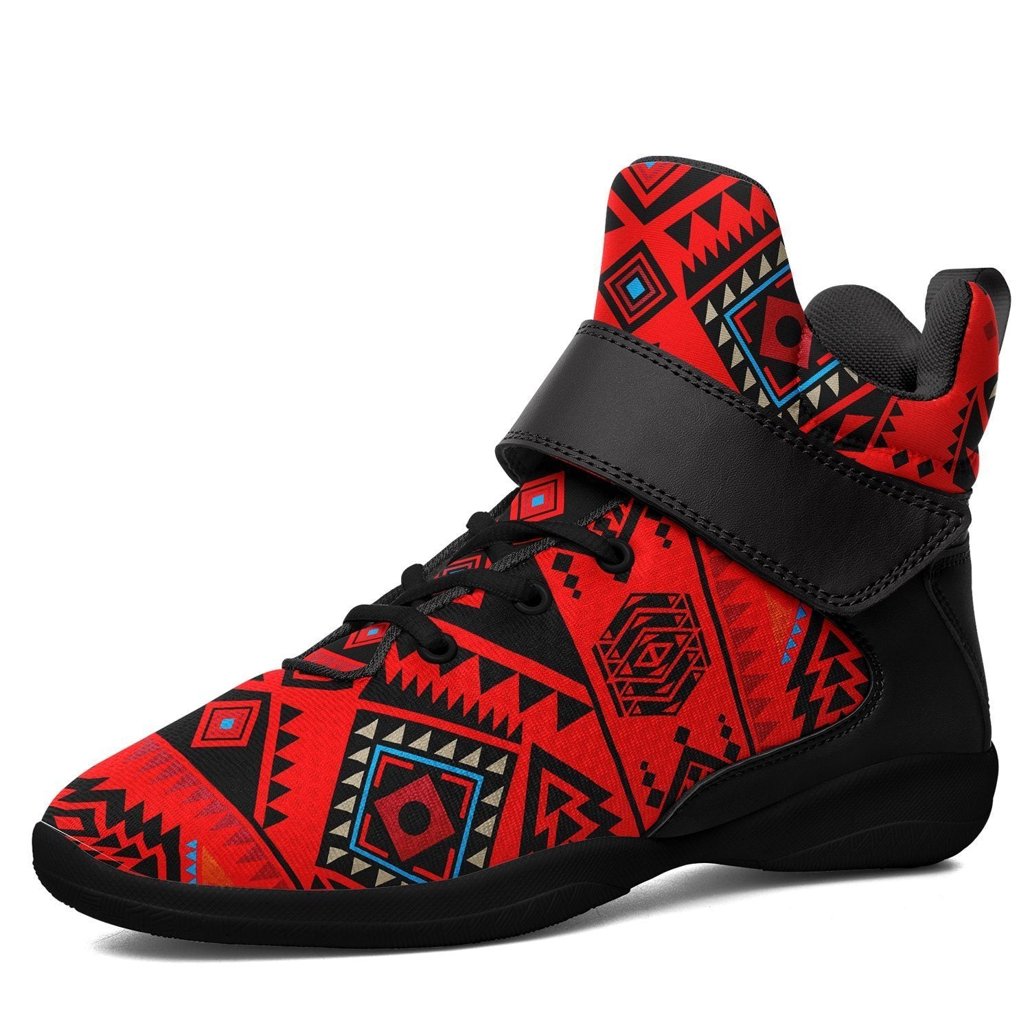 California Coast Mask Ipottaa Basketball / Sport High Top Shoes - Black Sole 49 Dzine US Men 7 / EUR 40 Black Sole with Black Strap