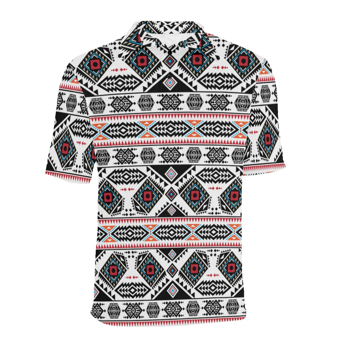 California Coast Men's All Over Print Polo Shirt (Model T55) Men's Polo Shirt (Model T55) e-joyer