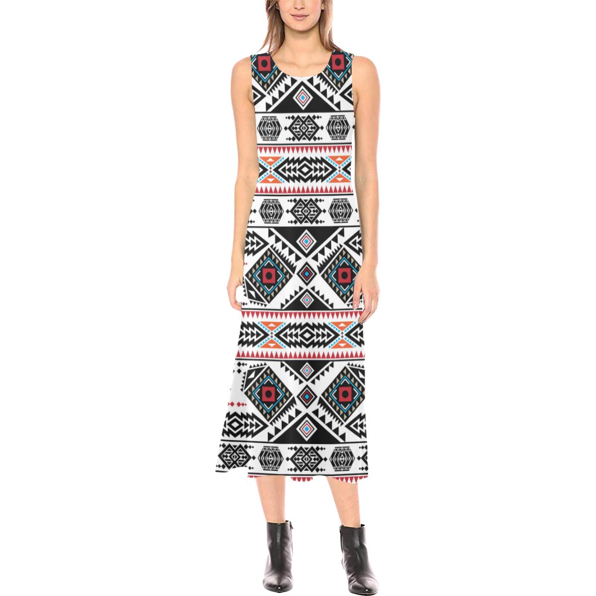 California Coast Phaedra Sleeveless Open Fork Long Dress (Model D08) Phaedra Sleeveless Open Fork Long Dress (D08) e-joyer