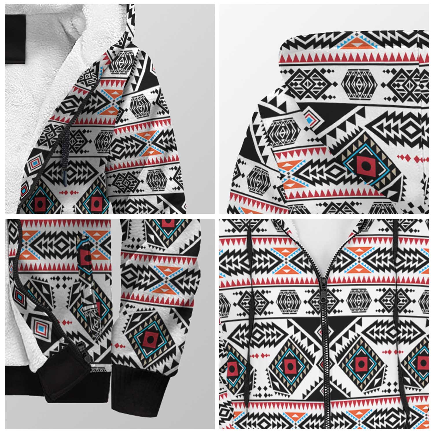 California Coast Sherpa Hoodie 49 Dzine