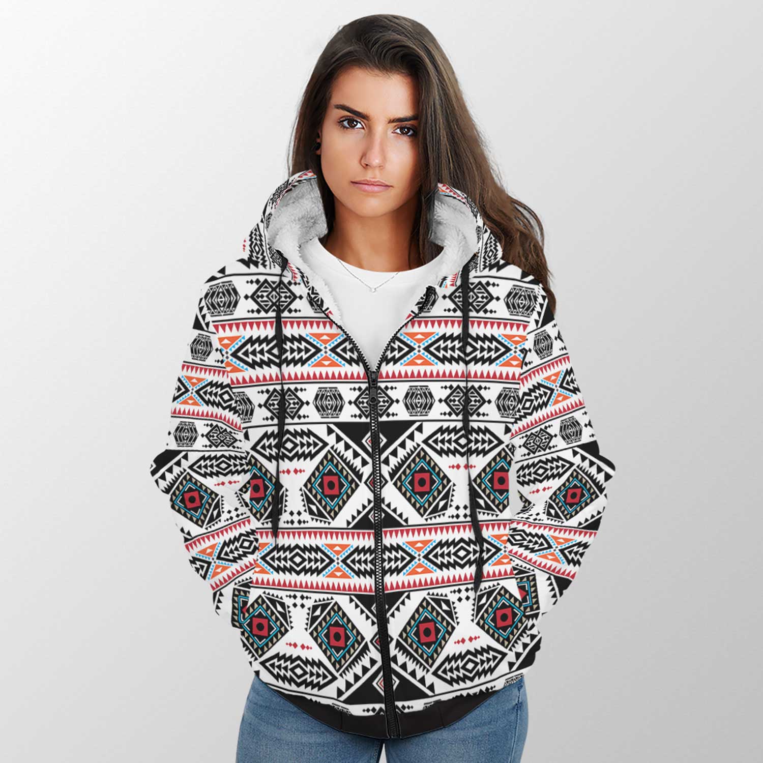 California Coast Sherpa Hoodie 49 Dzine