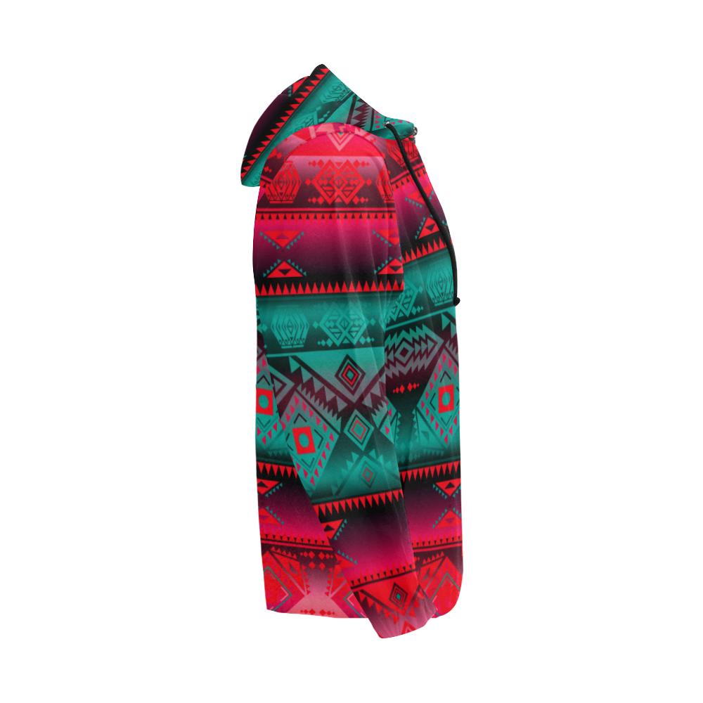 California Coast Summer Gather All Over Print Full Zip Hoodie for Men (Model H14) All Over Print Full Zip Hoodie for Men (H14) e-joyer