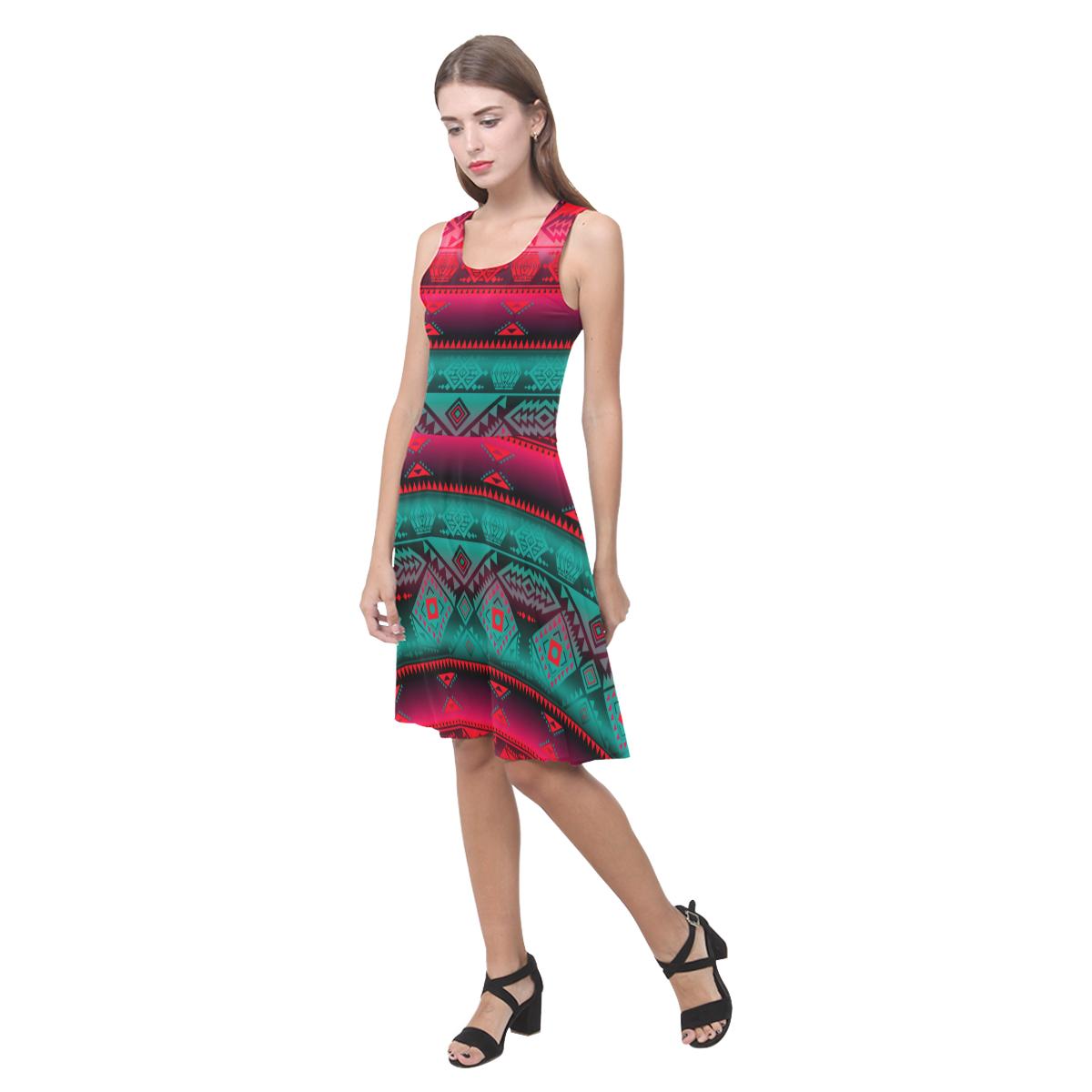 California Coast Summer Gather Atalanta Casual Sundress(Model D04) Atalanta Sundress (D04) e-joyer