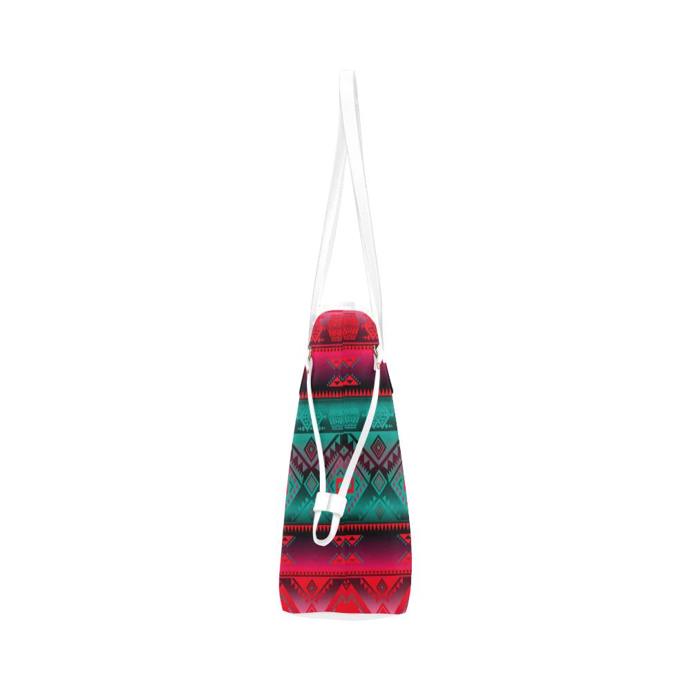 California Coast Summer Gather Clover Canvas Tote Bag (Model 1661) Clover Canvas Tote Bag (1661) e-joyer