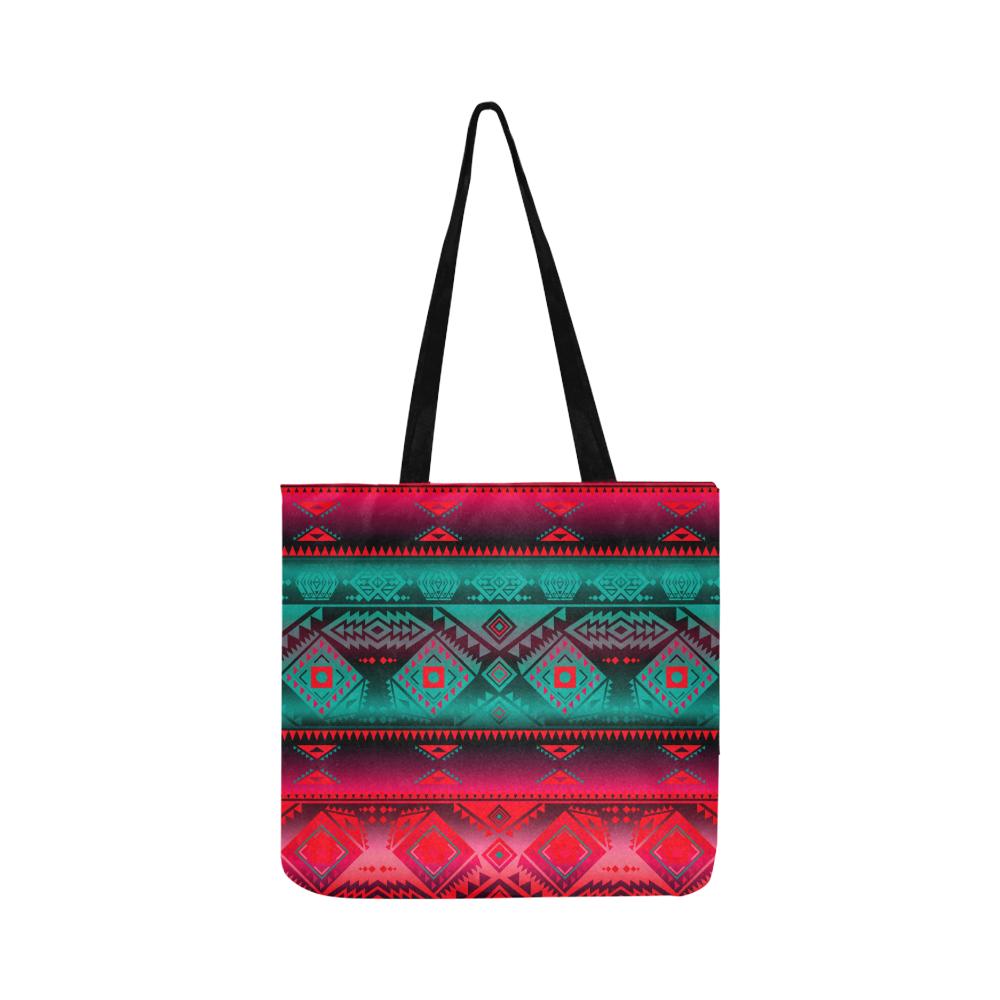 California Coast Summer Gather Reusable Shopping Bag Model 1660 (Two sides) Shopping Tote Bag (1660) e-joyer