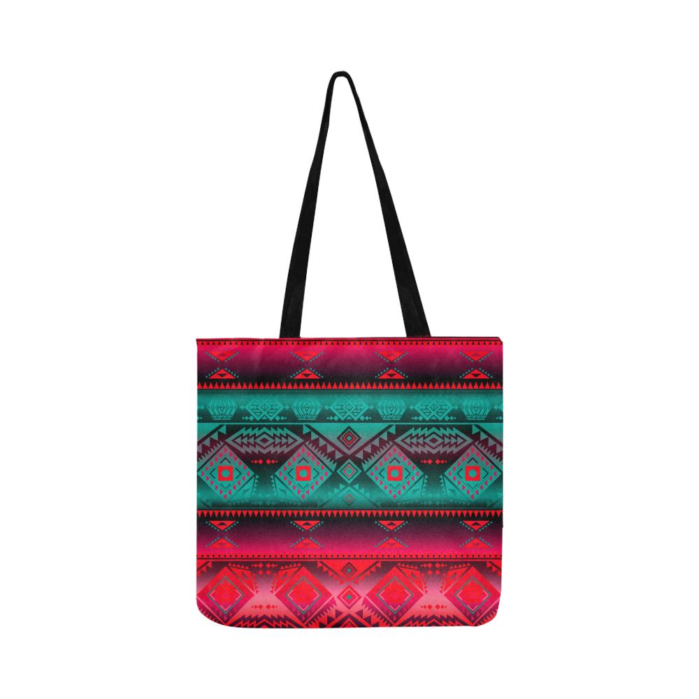 California Coast Summer Gather Reusable Shopping Bag Model 1660 (Two sides) Shopping Tote Bag (1660) e-joyer