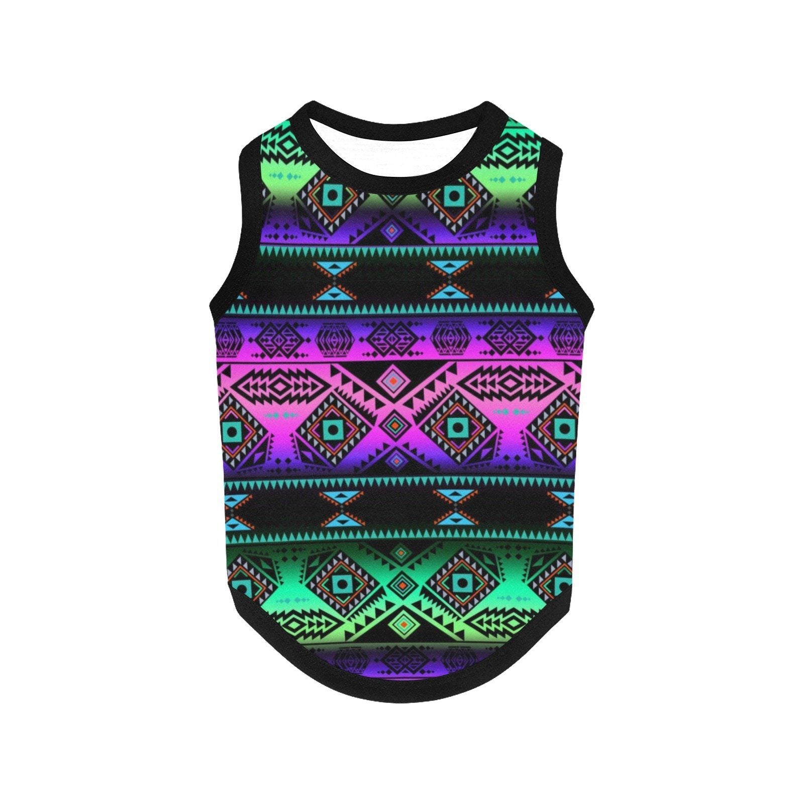 California Coast Sunrise All Over Print Pet Tank Top Pet Tank Top e-joyer