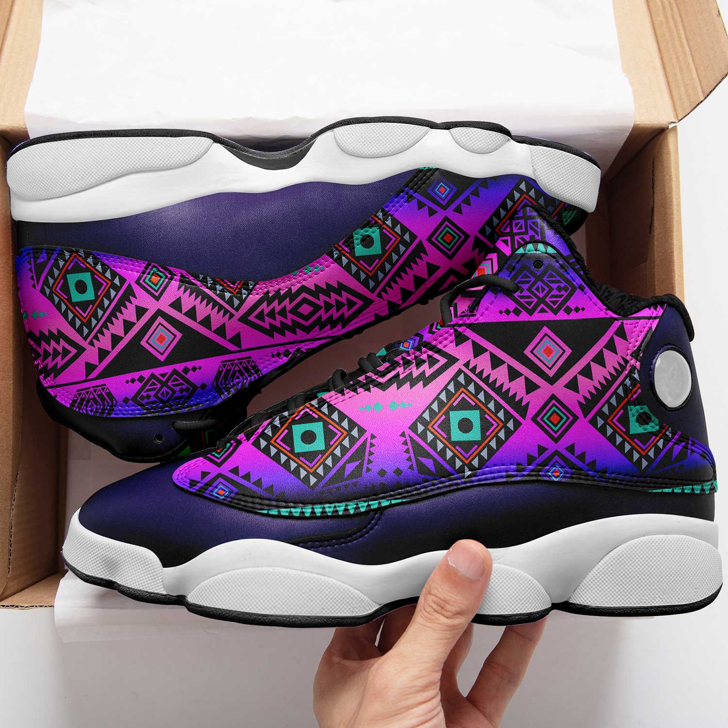 California Coast Sunrise Athletic Shoes Herman