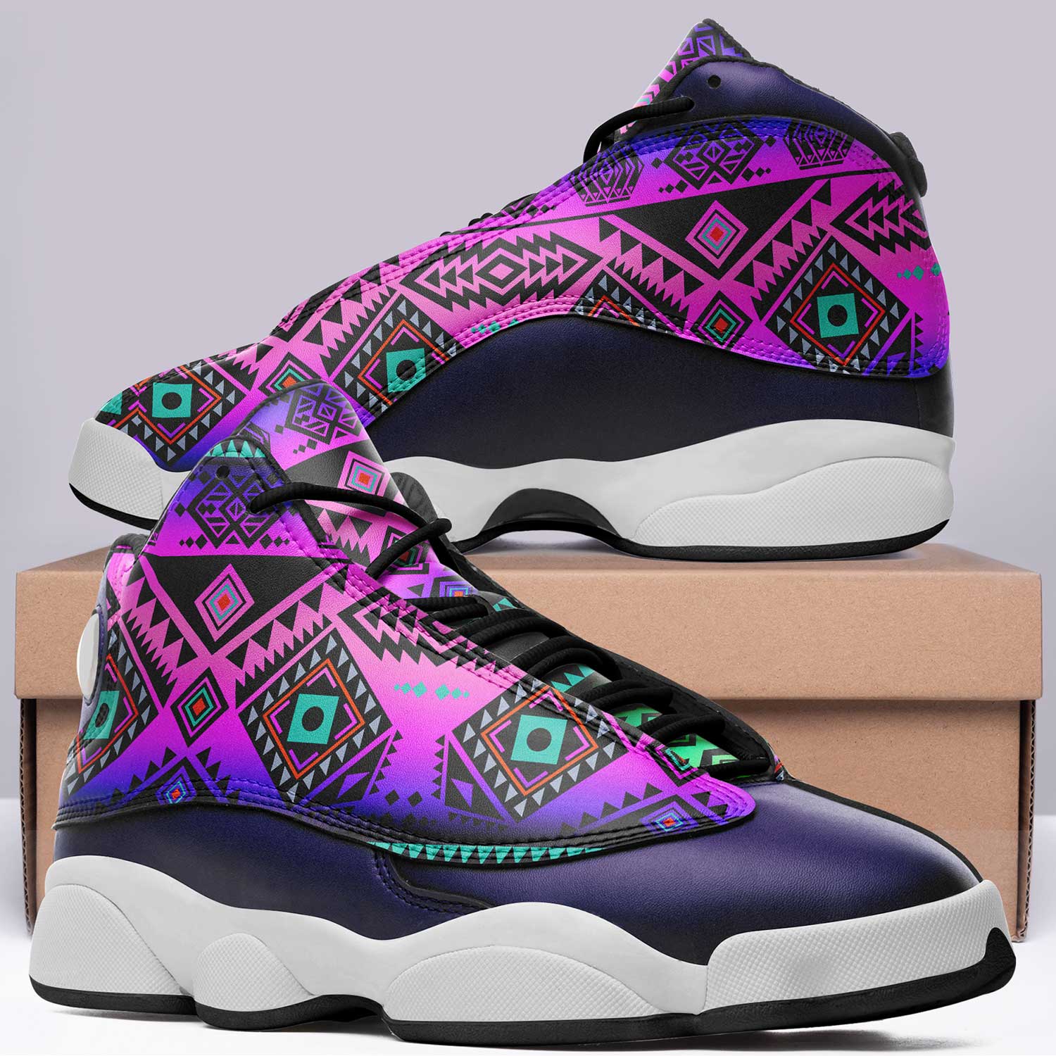 California Coast Sunrise Athletic Shoes Herman