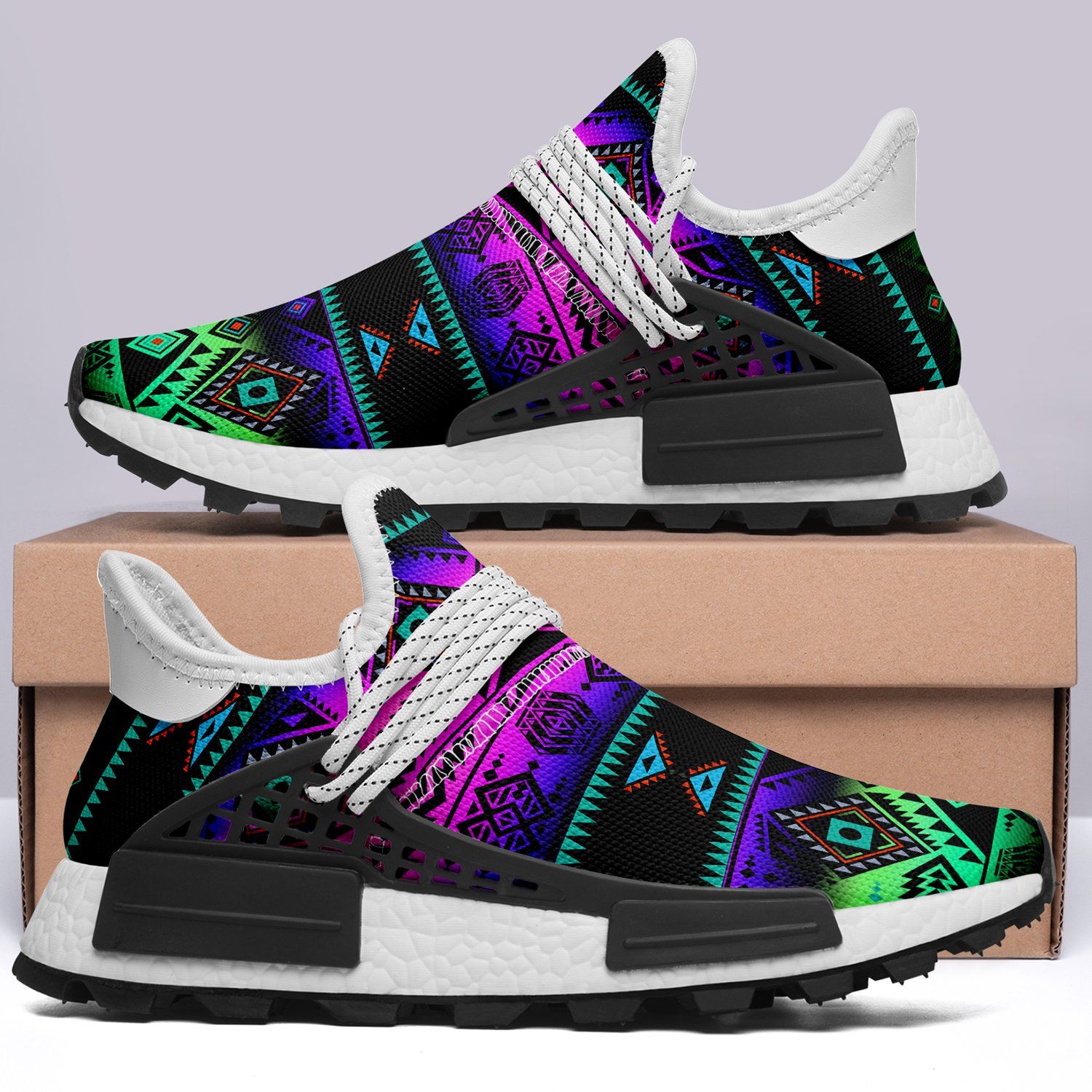 California Coast Sunrise Okaki Sneakers Shoes 49 Dzine