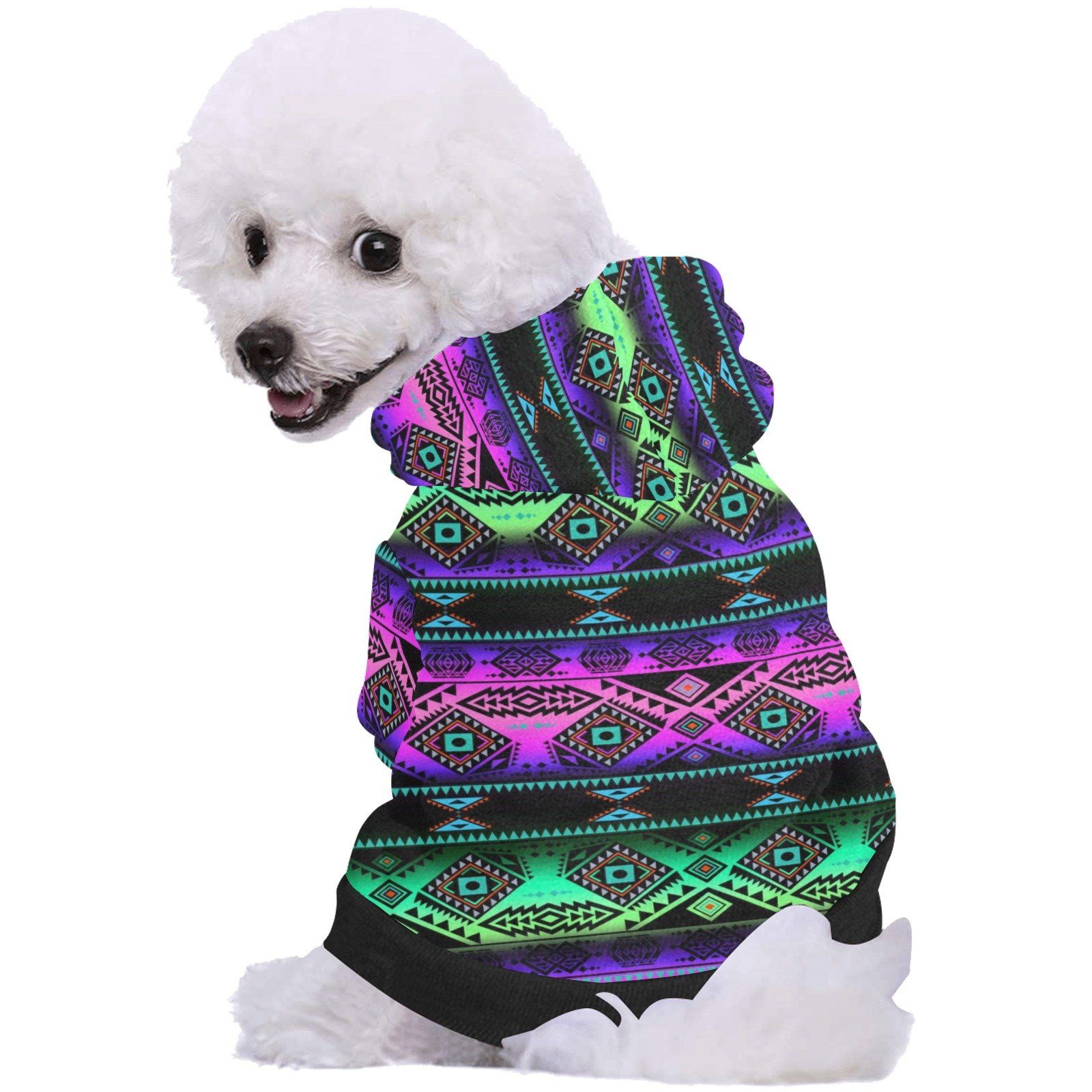 California Coast Sunrise Pet Dog Hoodie Pet Dog Hoodie e-joyer