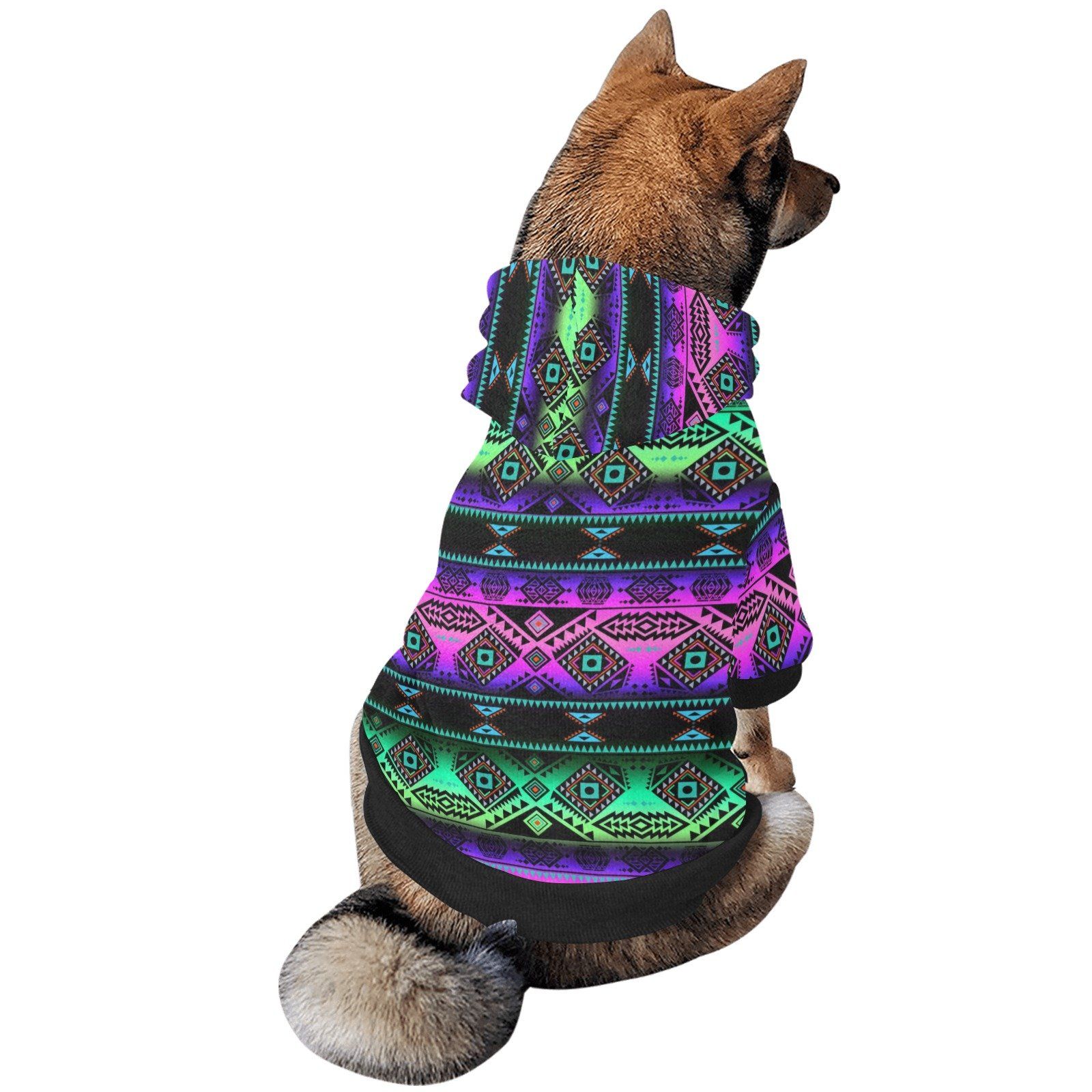 California Coast Sunrise Pet Dog Hoodie Pet Dog Hoodie e-joyer