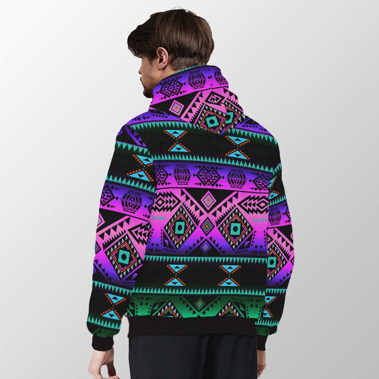 California Coast Sunrise Sherpa Hoodie 49 Dzine