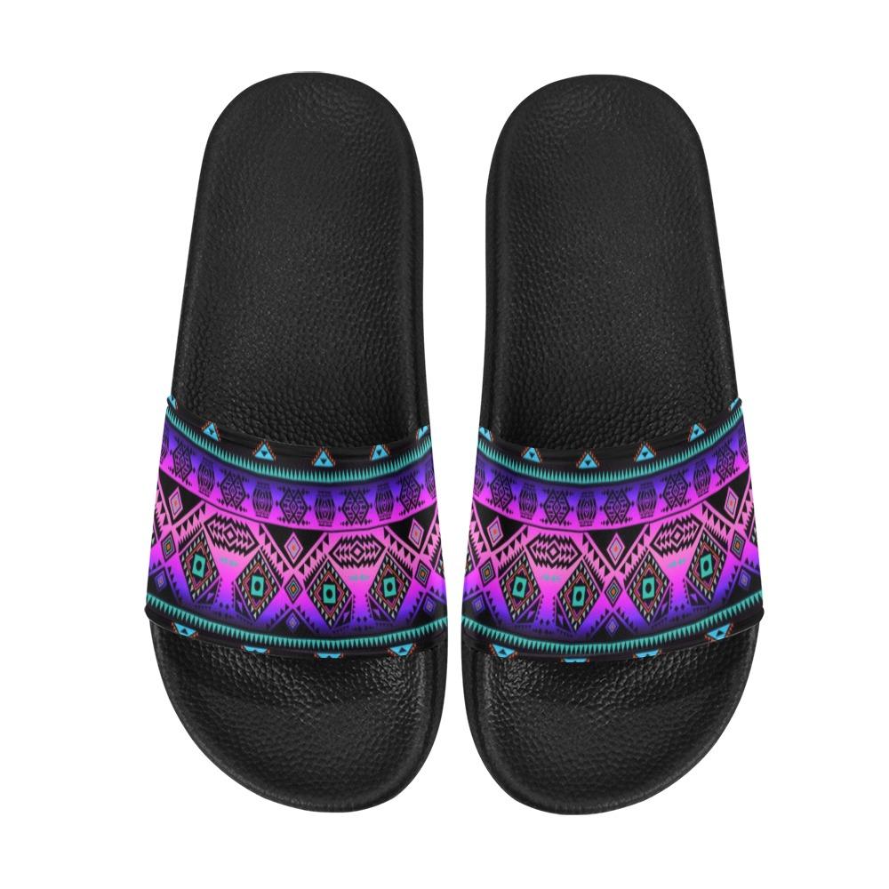 California Coast Sunrise Women's Slide Sandals (Model 057) Women's Slide Sandals (057) e-joyer