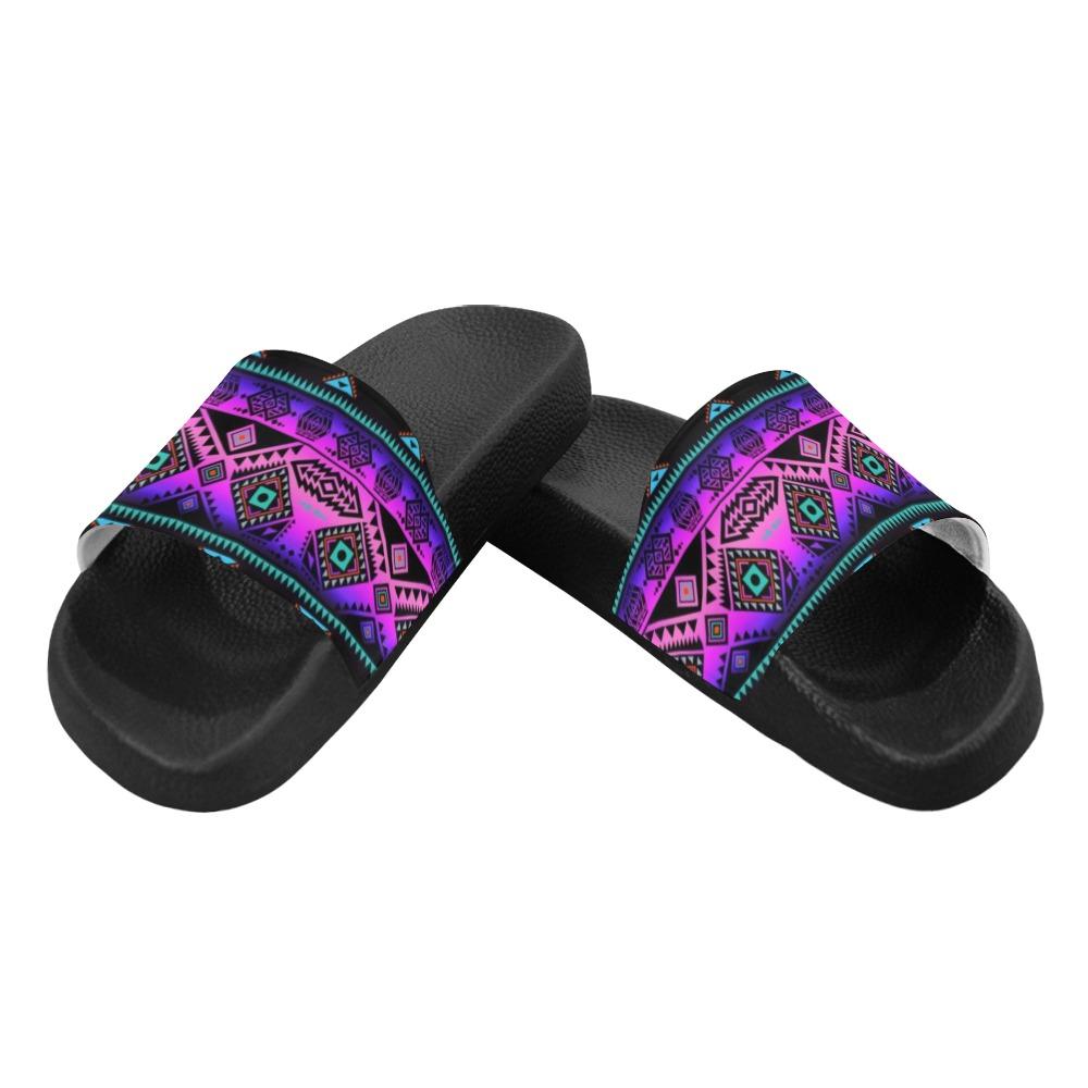 California Coast Sunrise Women's Slide Sandals (Model 057) Women's Slide Sandals (057) e-joyer