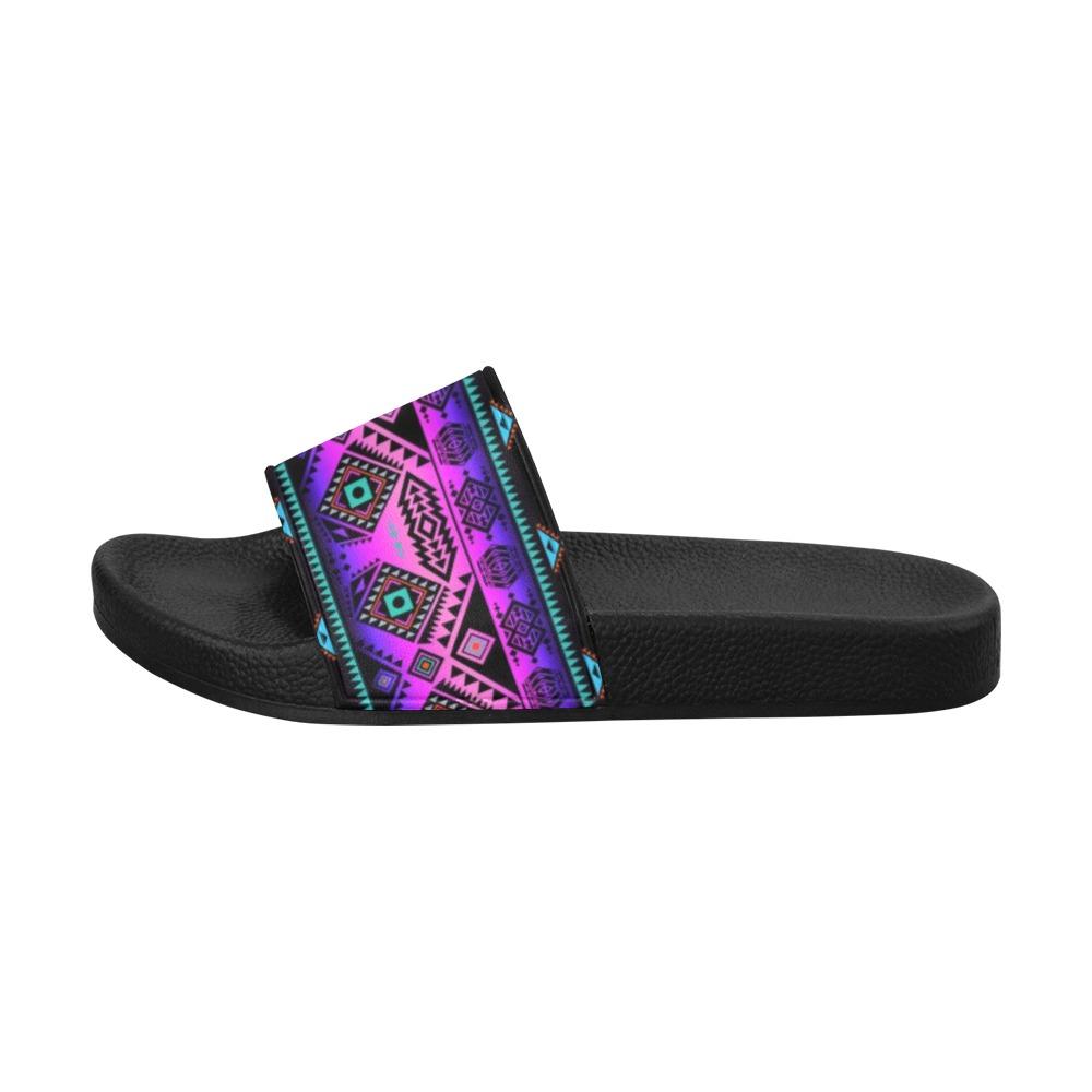 California Coast Sunrise Women's Slide Sandals (Model 057) Women's Slide Sandals (057) e-joyer
