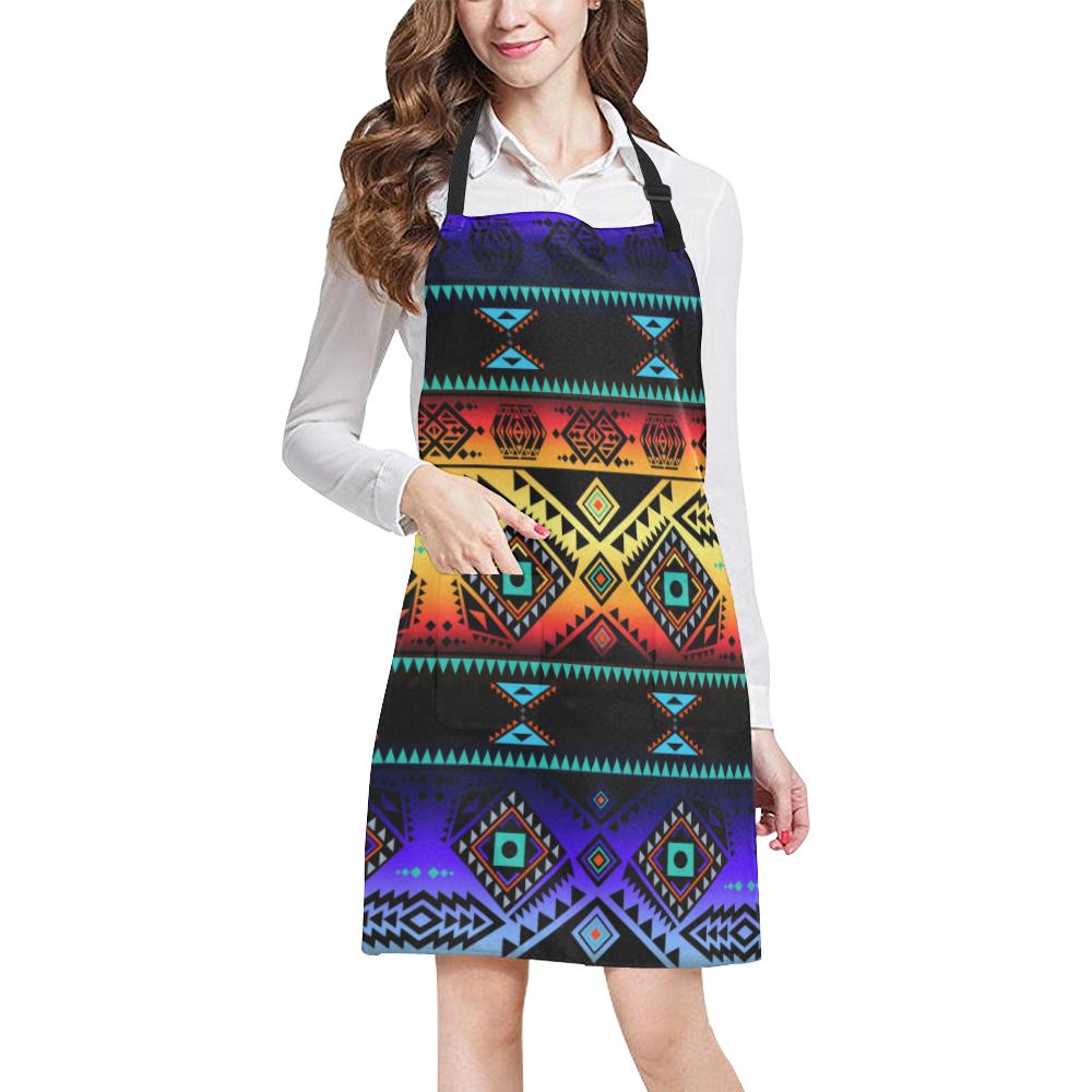 California Coast Sunset All Over Print Apron All Over Print Apron e-joyer 