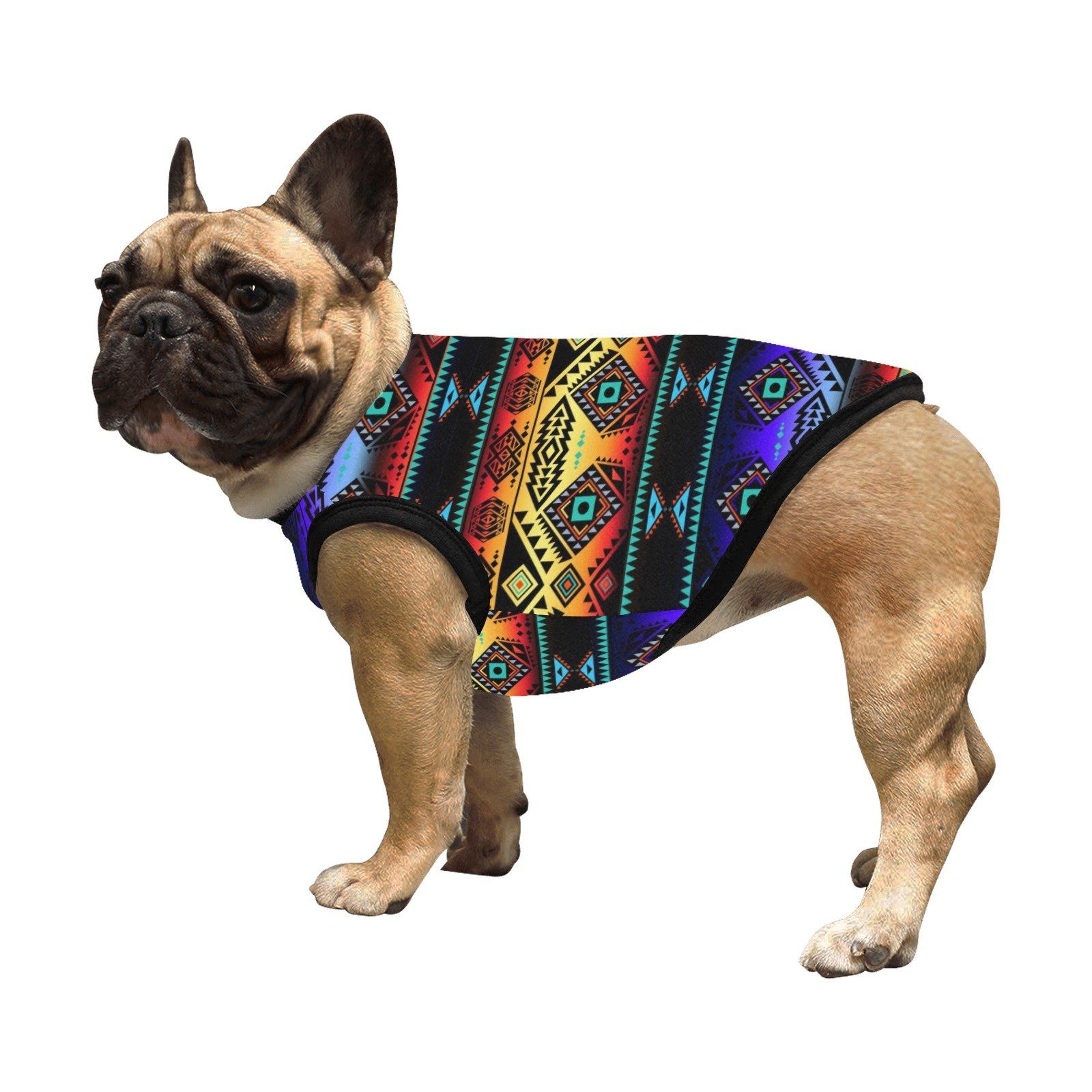 California Coast Sunset All Over Print Pet Tank Top Pet Tank Top e-joyer