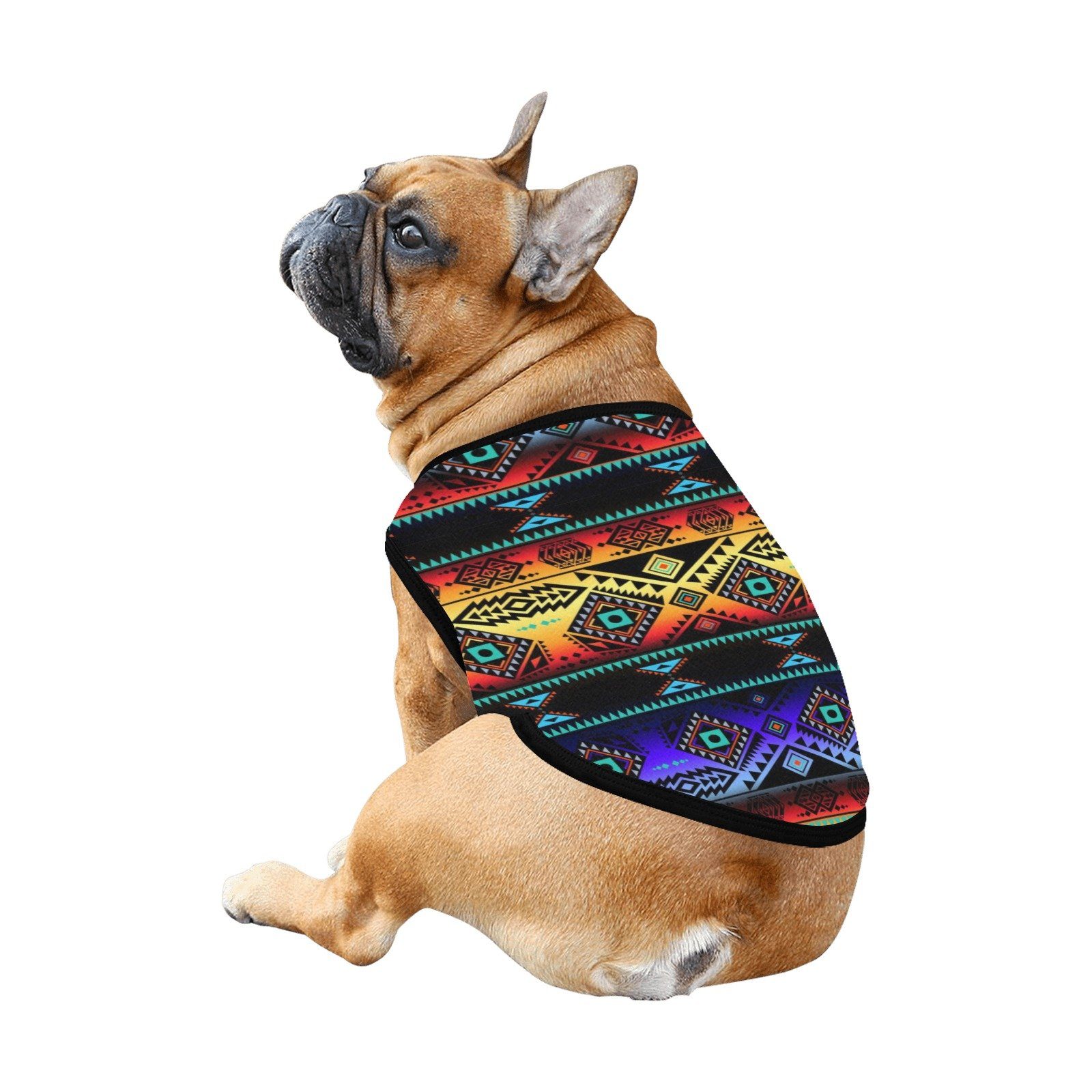 California Coast Sunset All Over Print Pet Tank Top Pet Tank Top e-joyer