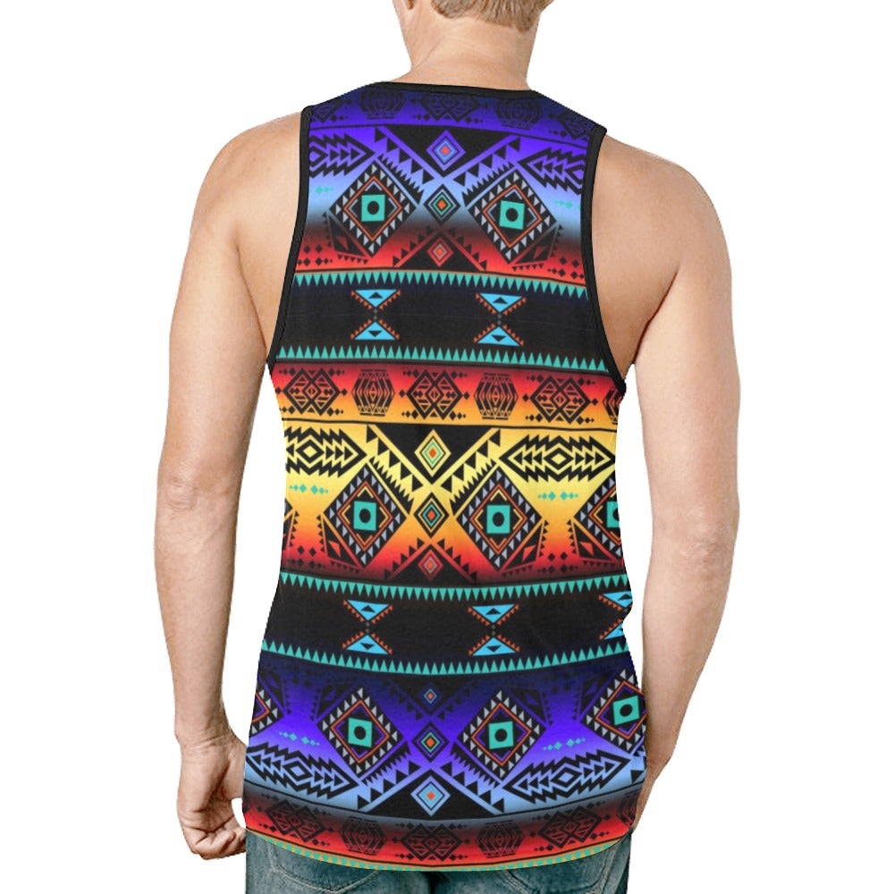 California Coast Sunset New All Over Print Tank Top for Men (Model T46) New All Over Print Tank Top for Men (T46) e-joyer