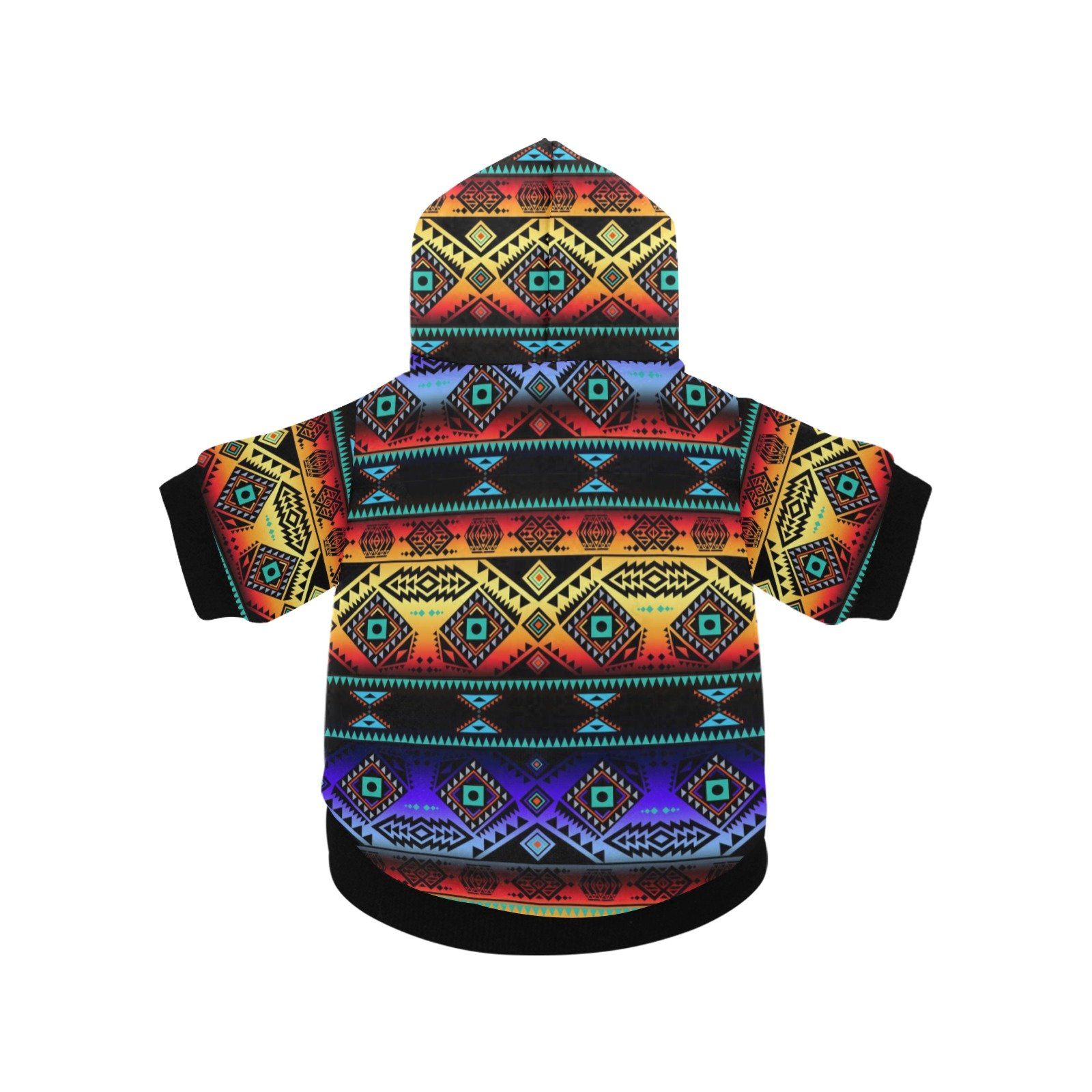 California Coast Sunset Pet Dog Hoodie Pet Dog Hoodie e-joyer