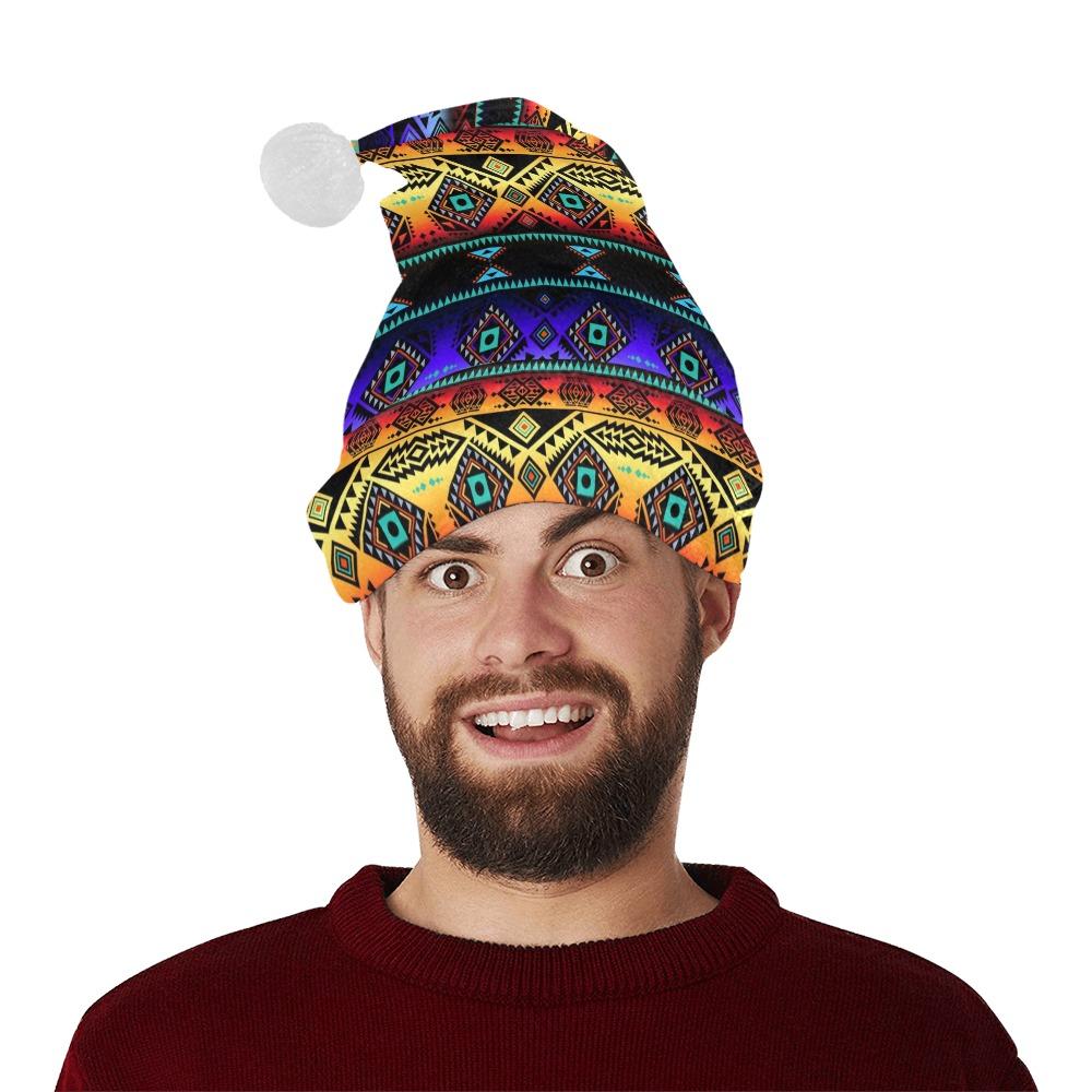 California Coast Sunset Santa Hat Santa Hat e-joyer