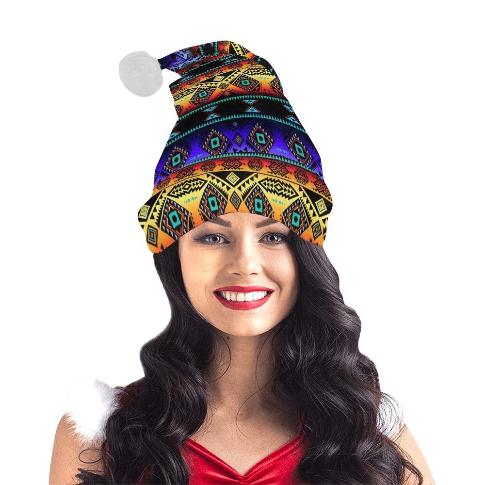 California Coast Sunset Santa Hat Santa Hat e-joyer