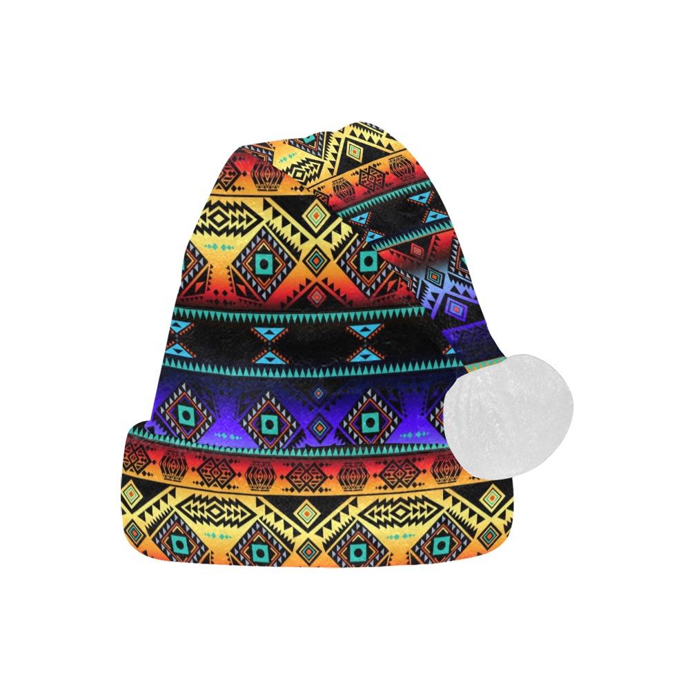 California Coast Sunset Santa Hat Santa Hat e-joyer