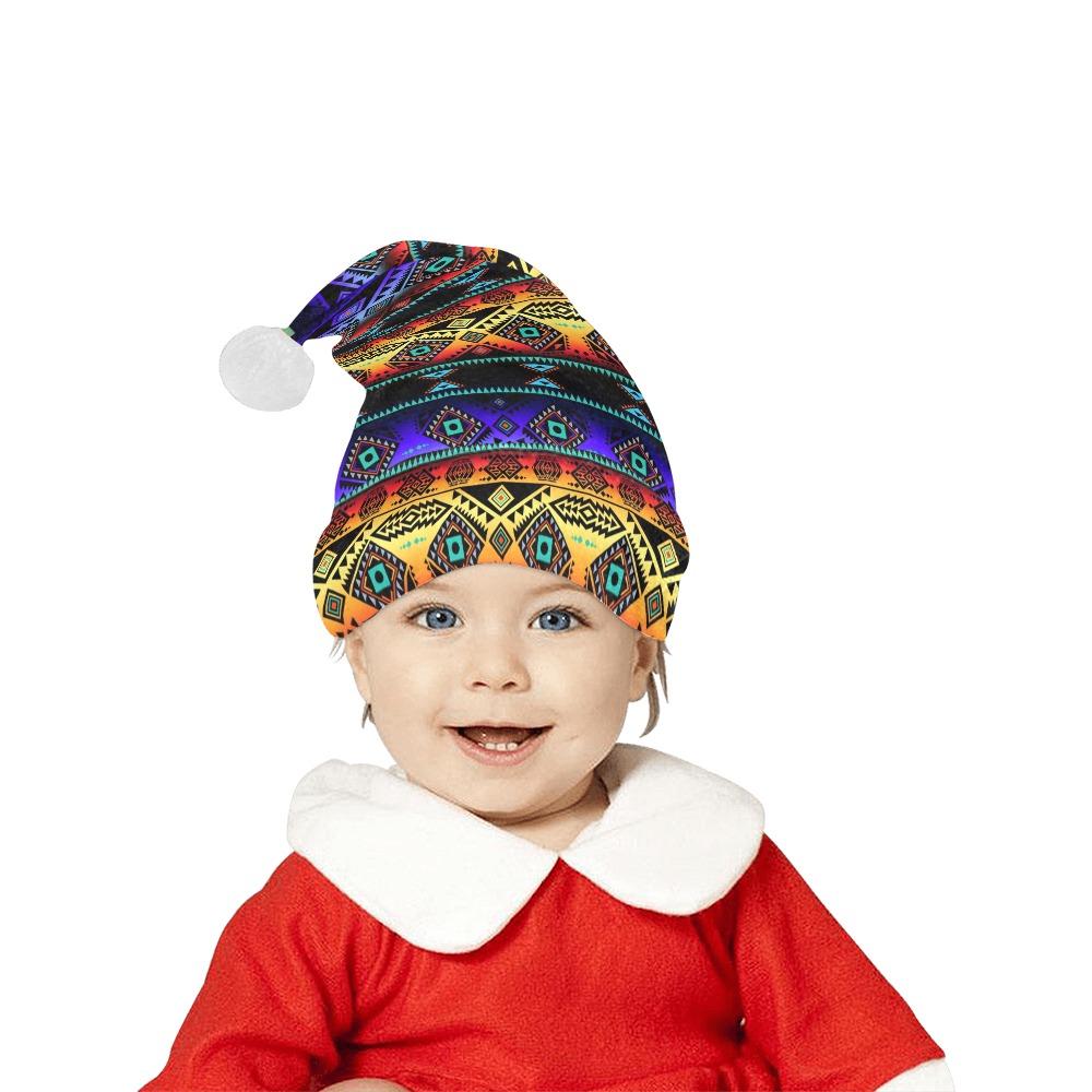 California Coast Sunset Santa Hat Santa Hat e-joyer